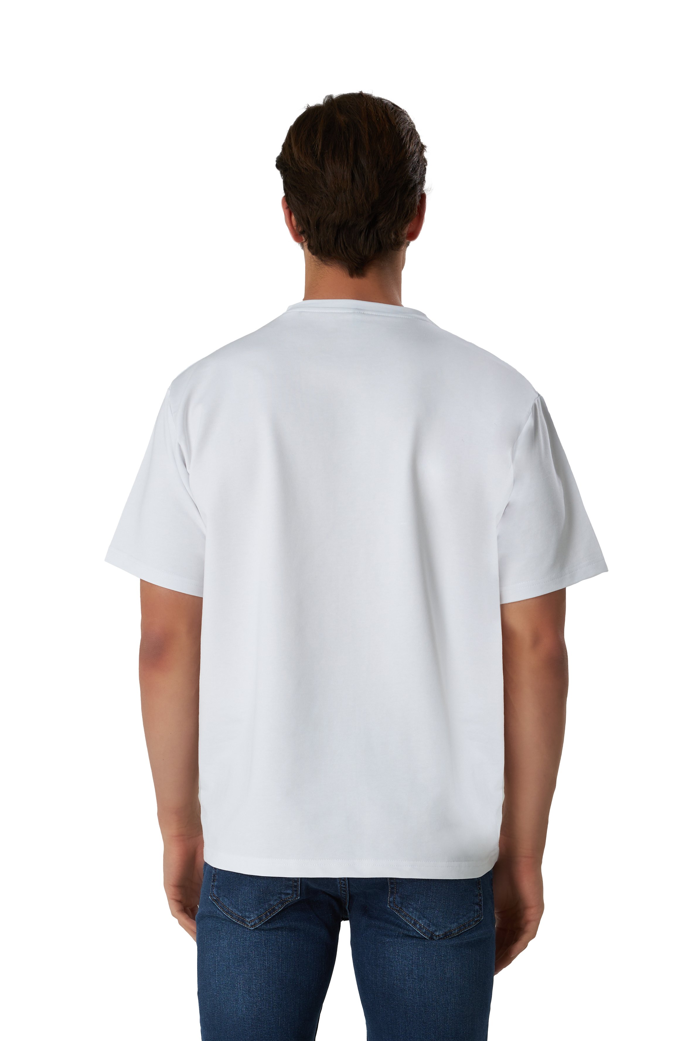 Basic T-Shirt Baumwolle - Herren 