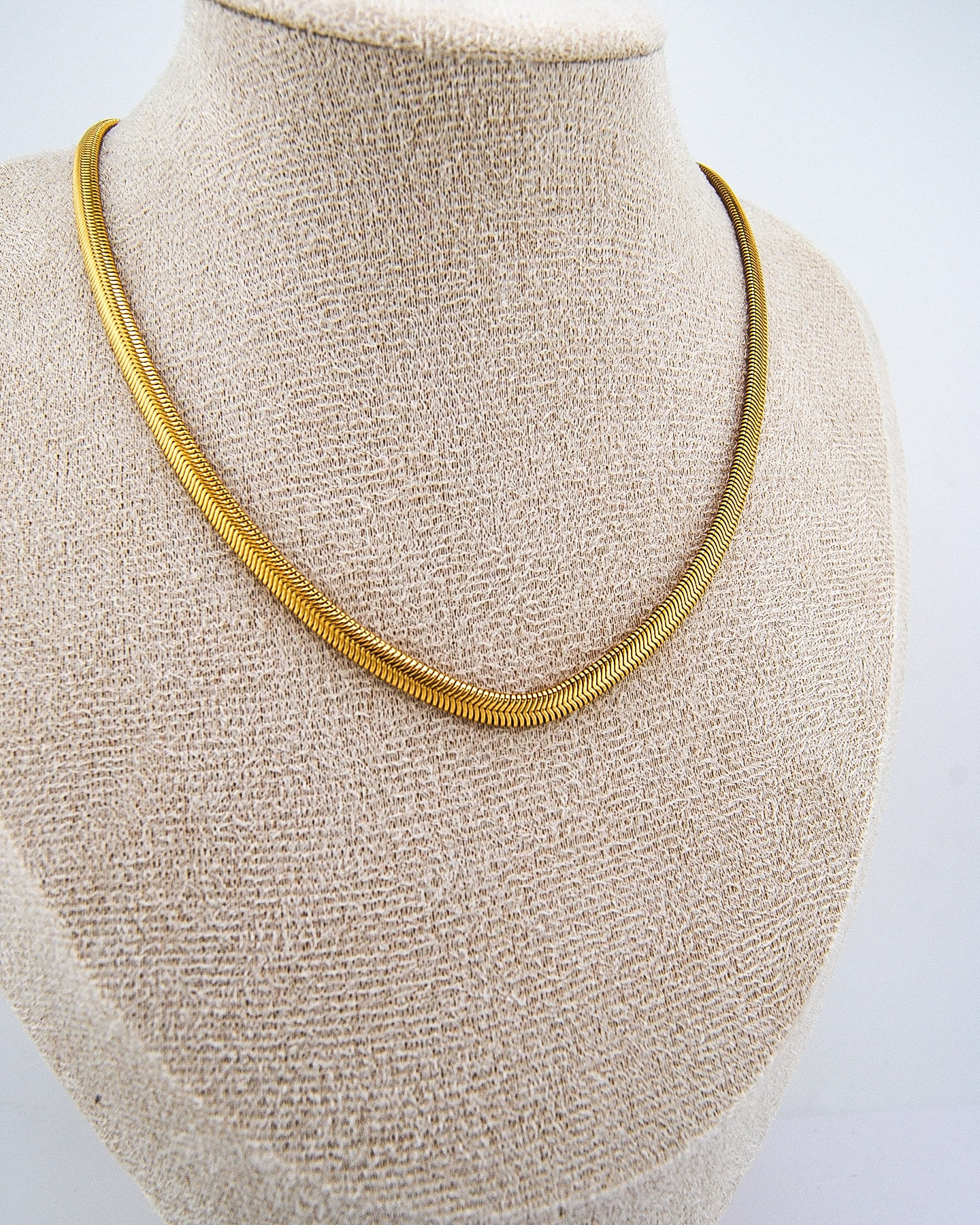 Mitteldicke Kurze Snake Kette