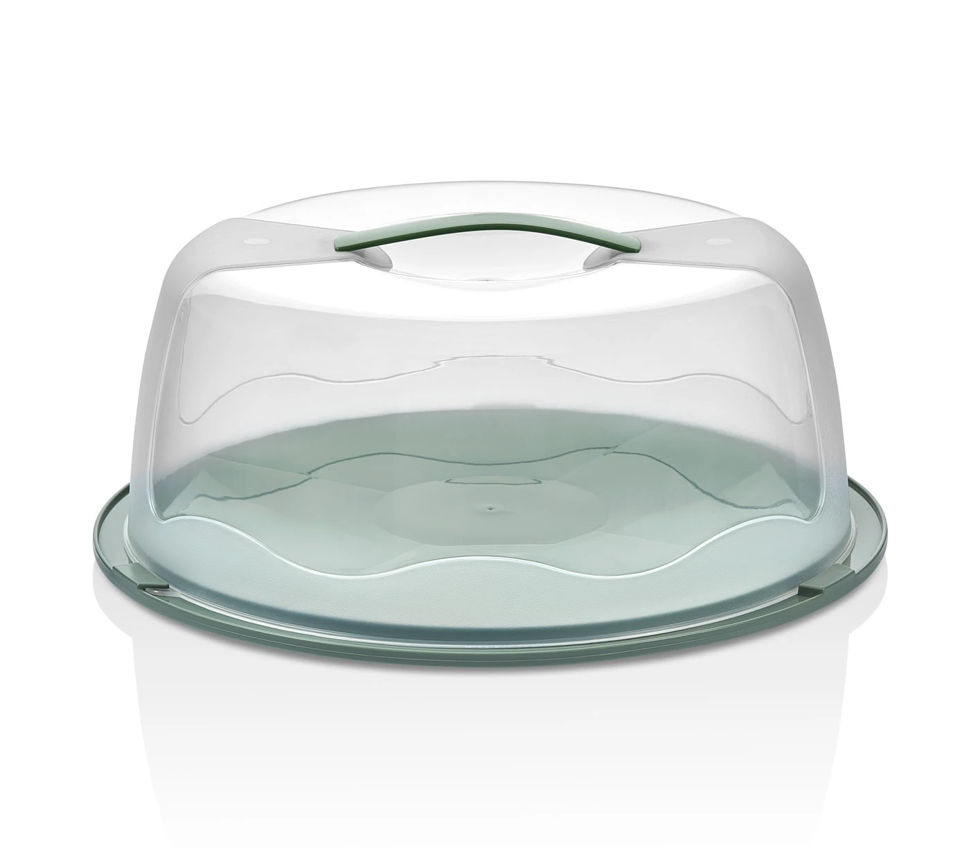 Runde Kuchenbehälter für XL STAR Cakes - Grün