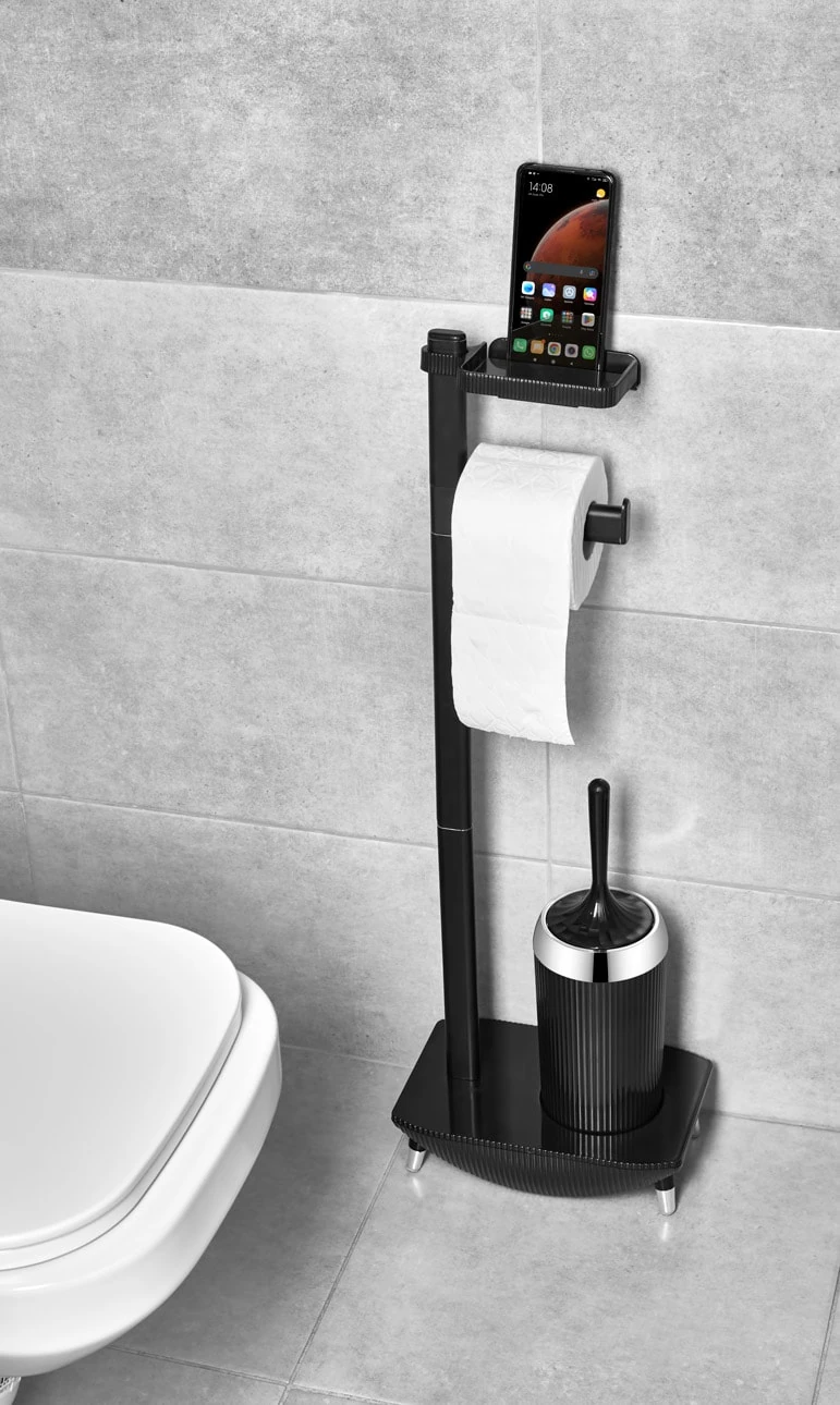 Bürste WC-Set - Schwarz