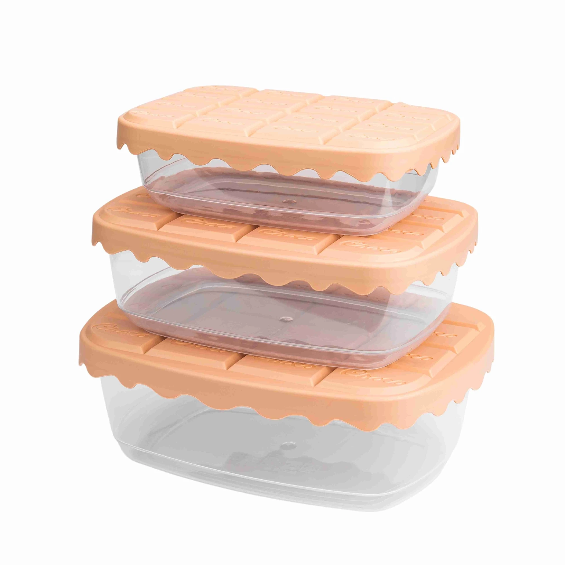 CHOCO Box Set (3 Stück) (0,5 L - 1,1 L - 1,7 L) - Lachs