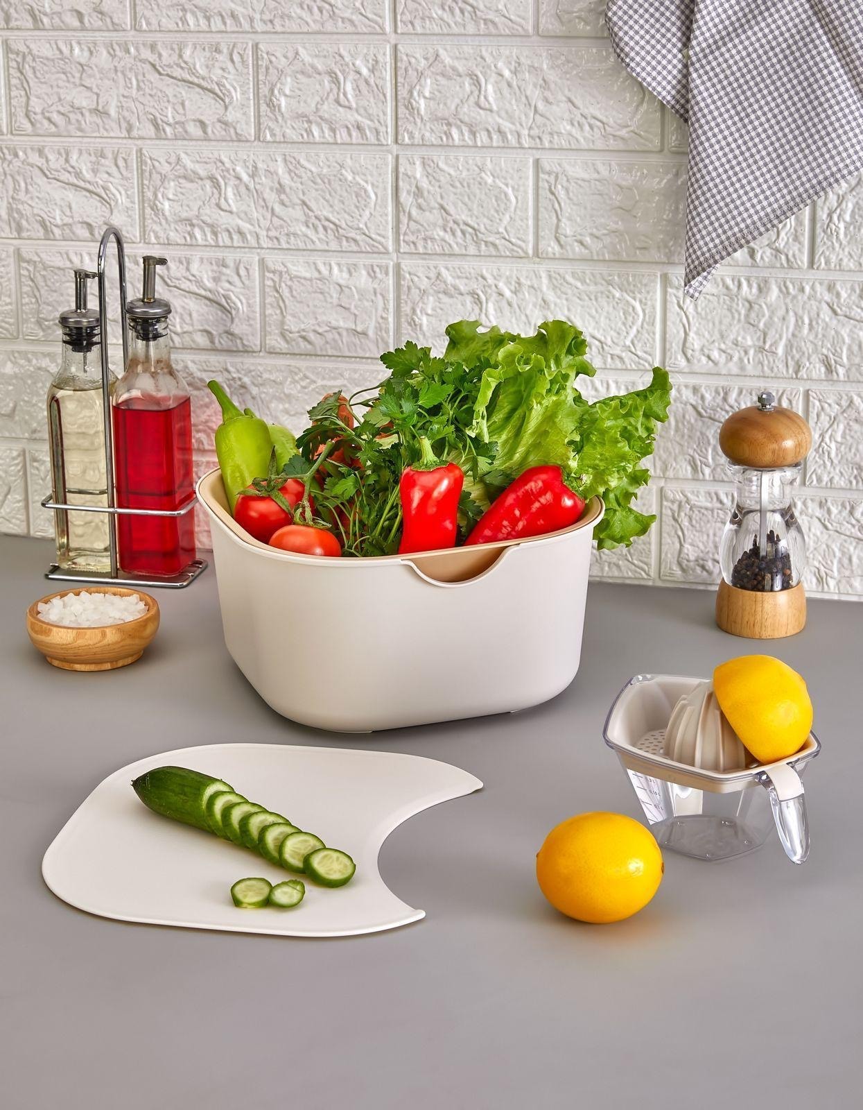 CAZORIA 5-teiliges Set - Beige