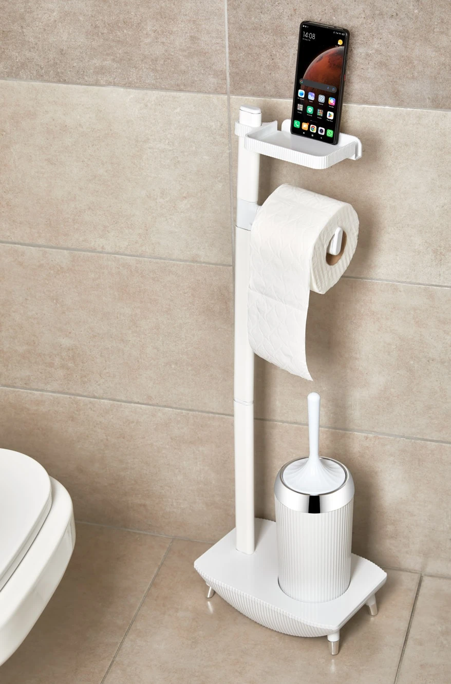 Bürste WC-Set - Weiß