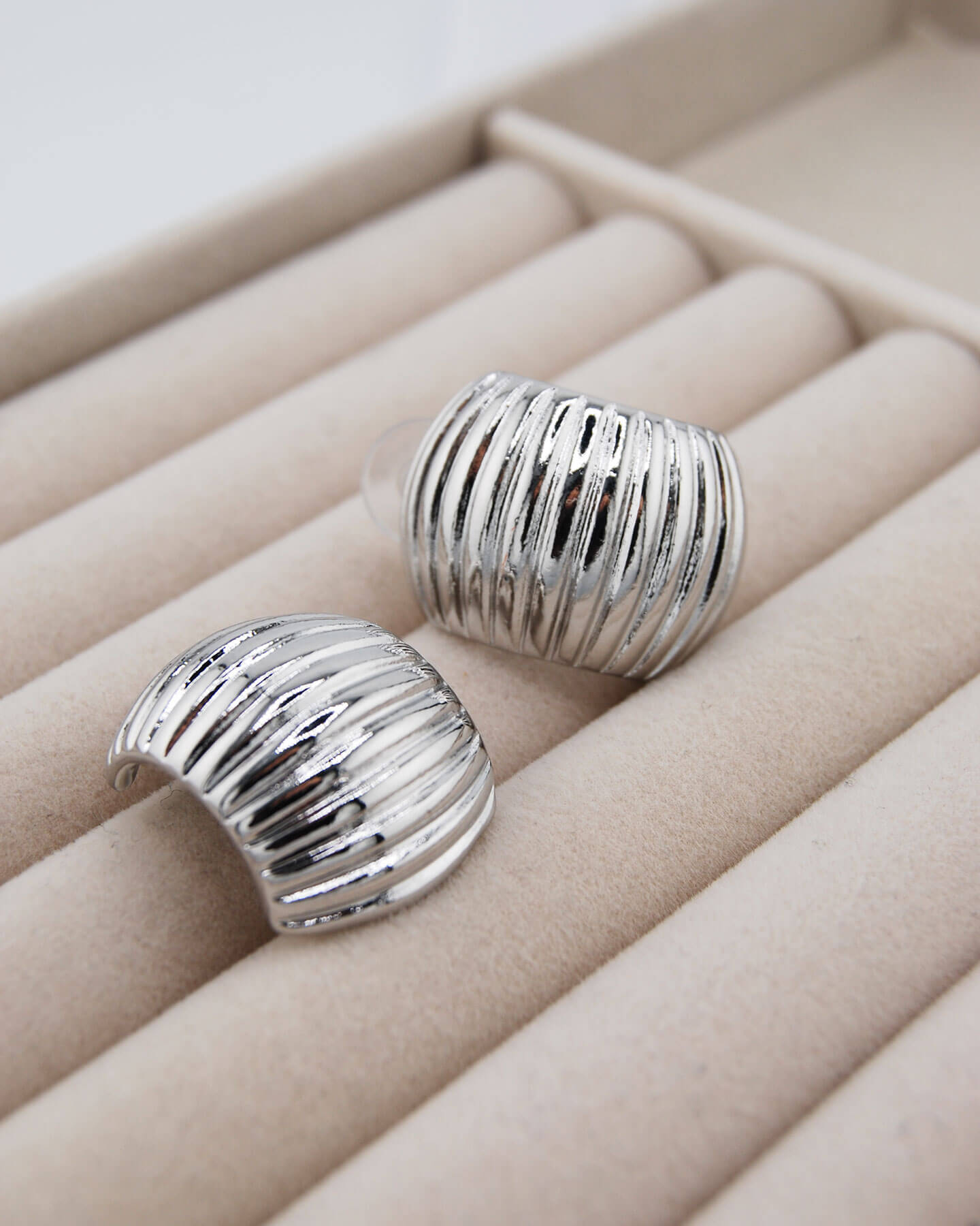 Elegante Ohrringe Silber