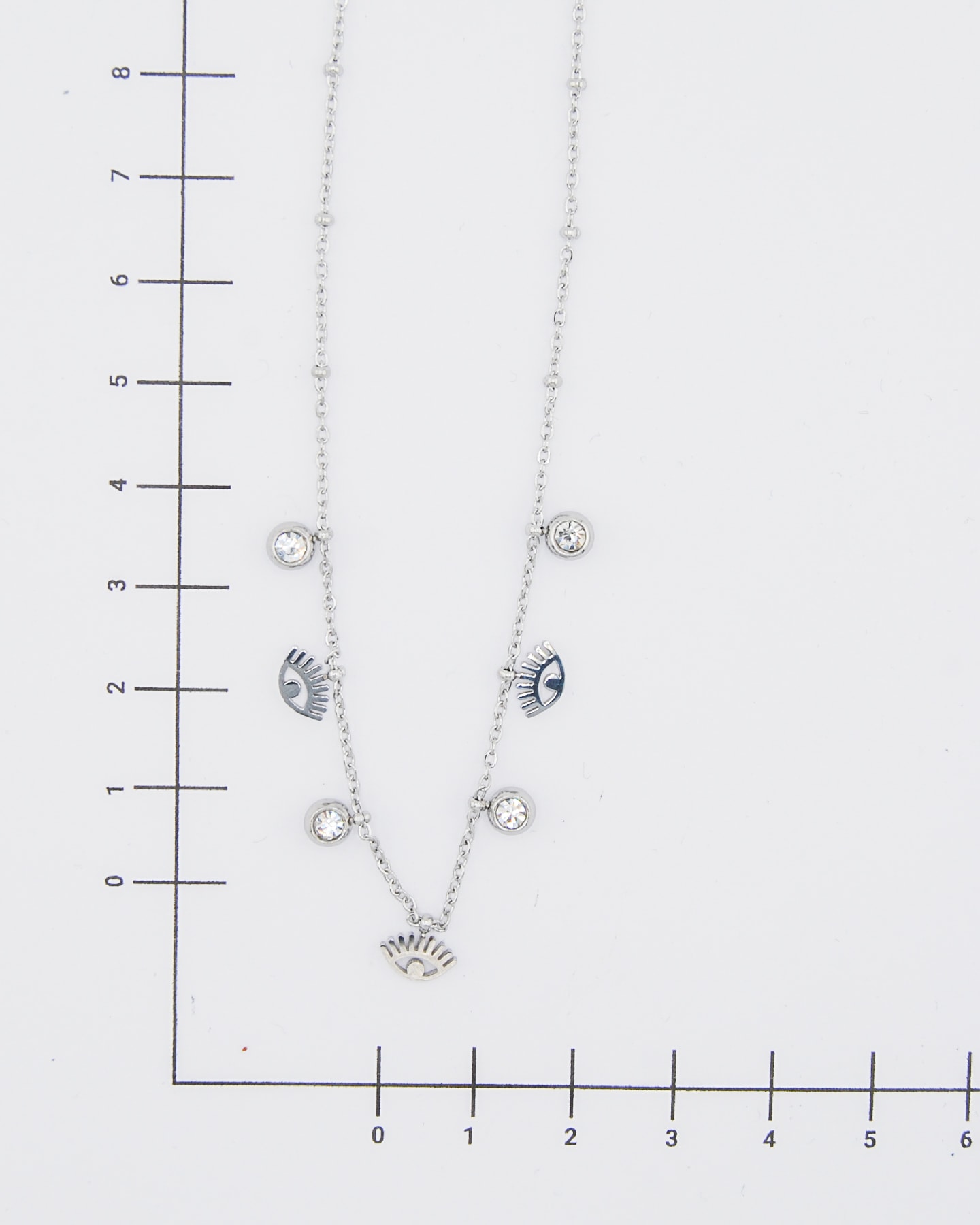 Drei Kleine Augen Schlangenkette