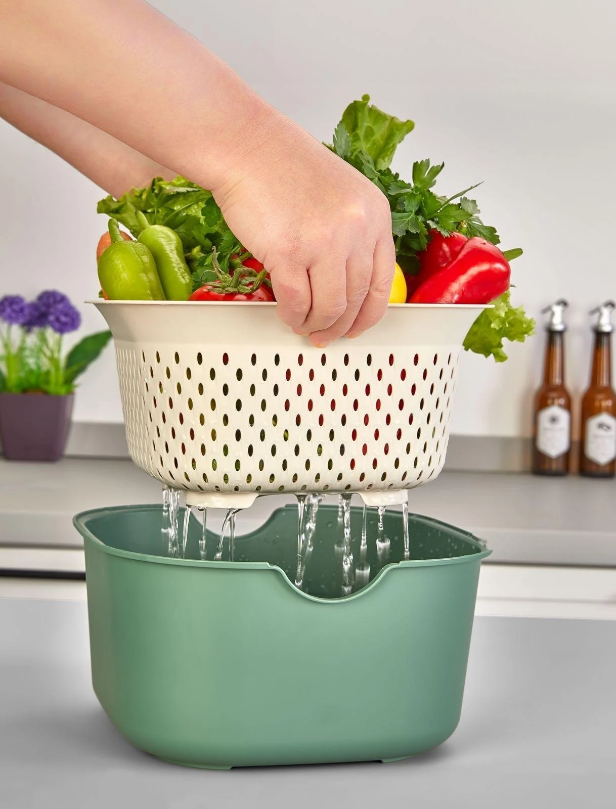 CAZORIA 5-teiliges Set - Grün