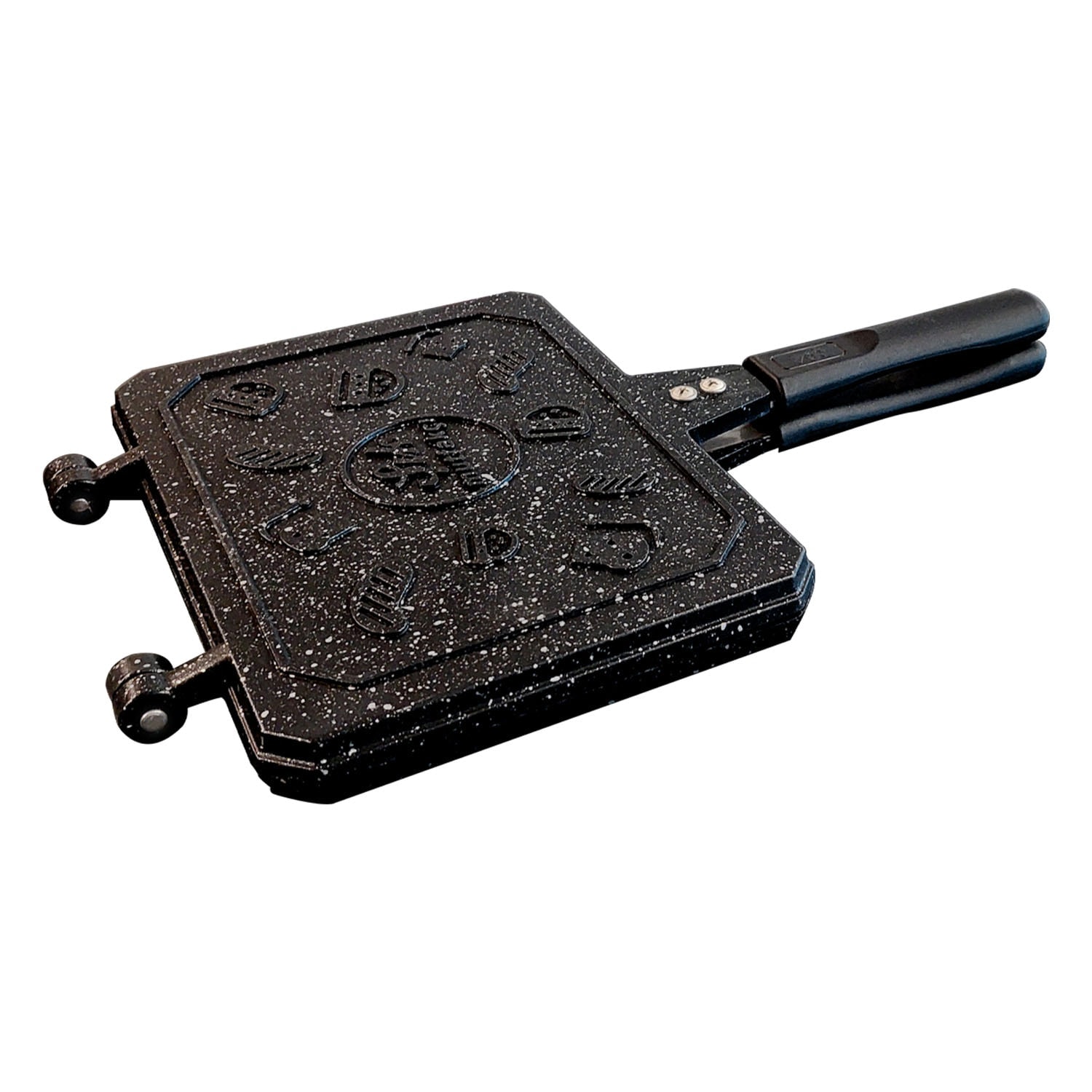 CAZORIA Doppelgrill Bratpfanne - Schwarz