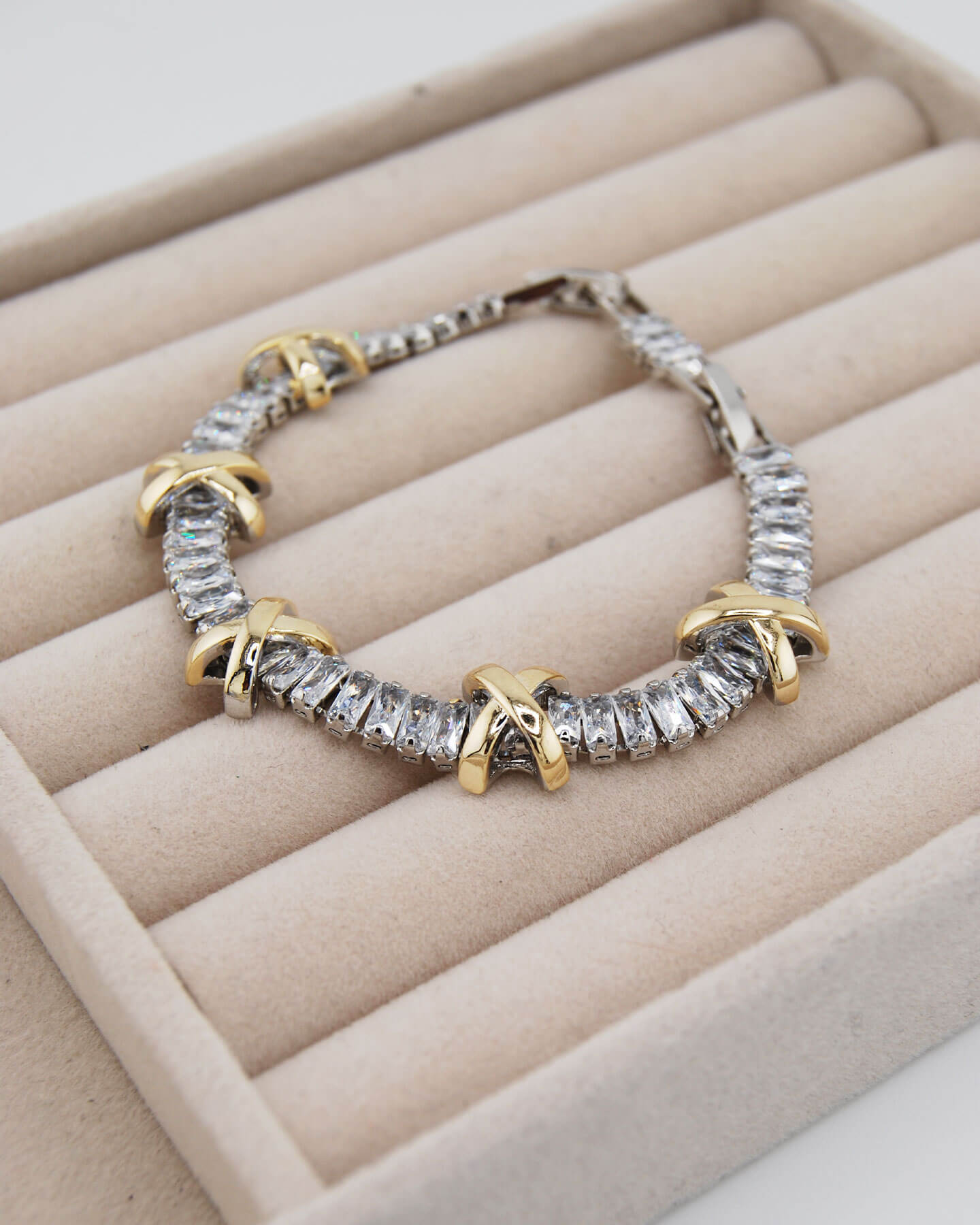 Armband X X mit Zirkonia