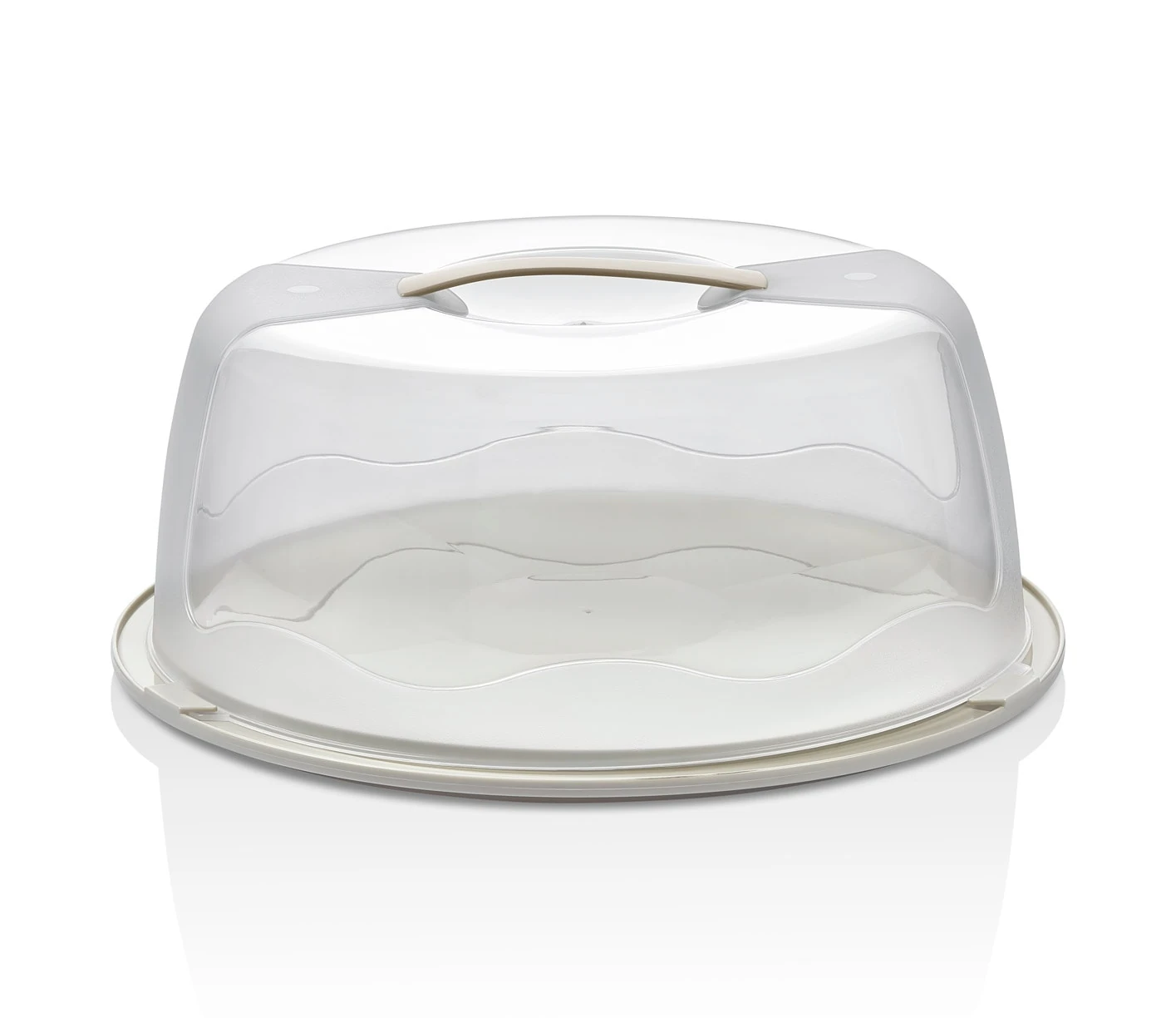 Runde Kuchenbehälter für XL STAR Cakes - Beige