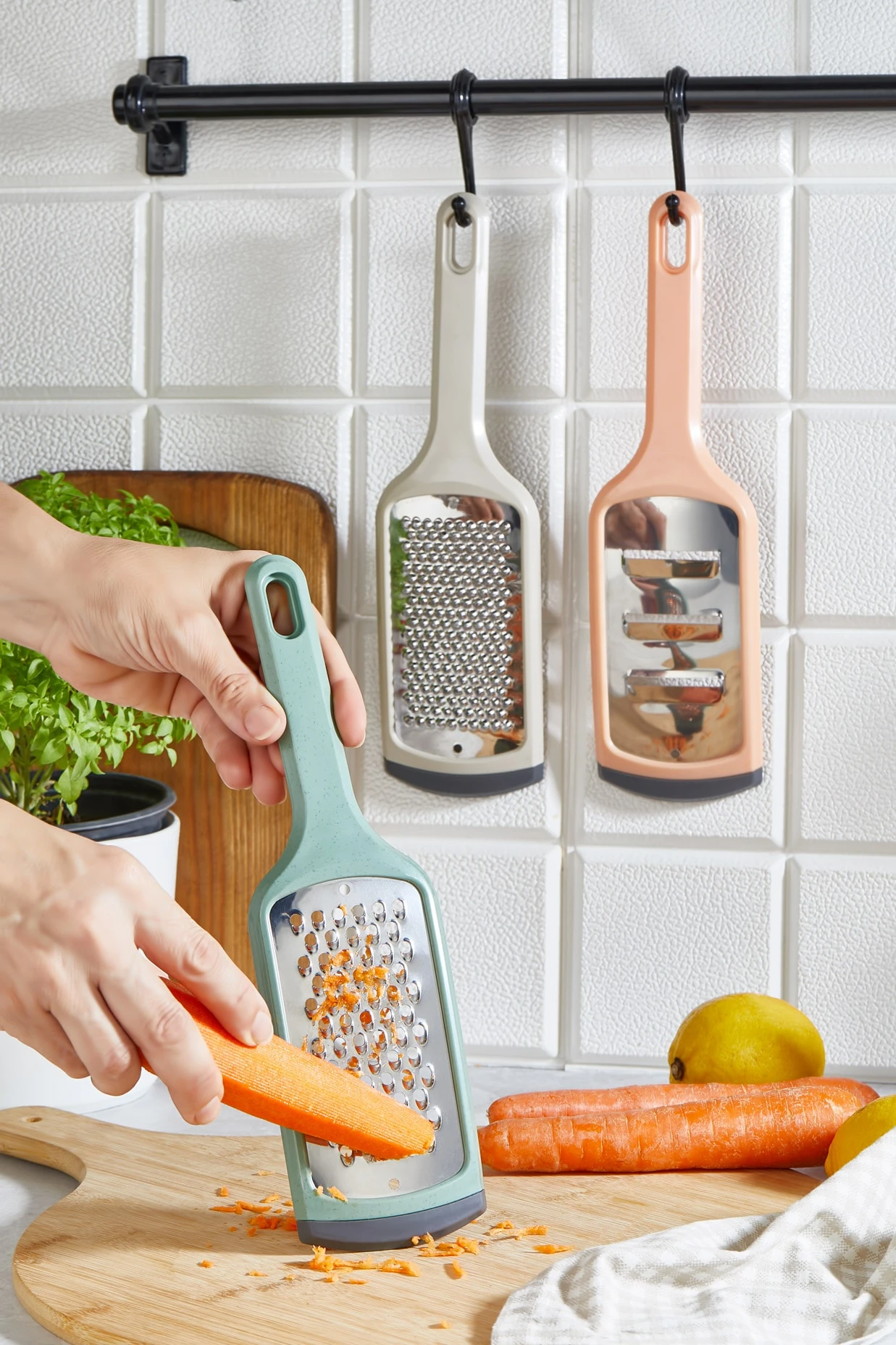 Set mit 3 Reiben - Mix