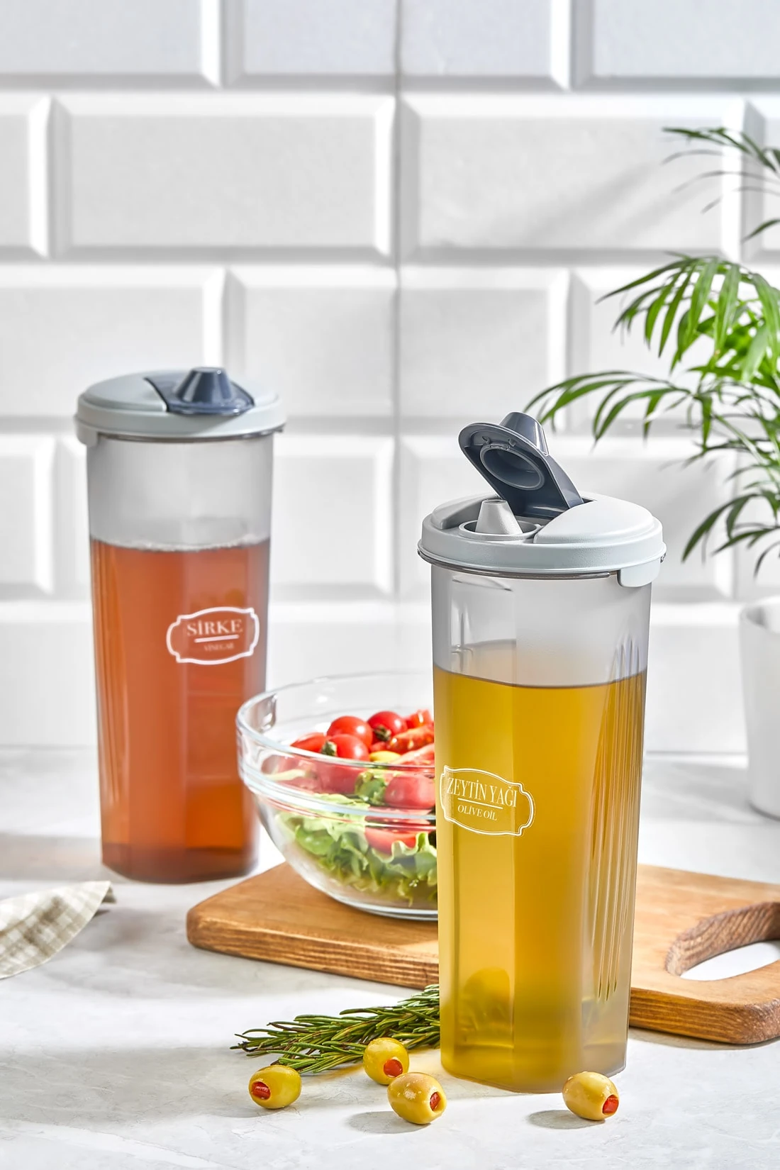 SYMBOL Öl- und Essigbehälter 0,75 l - Anthrazit