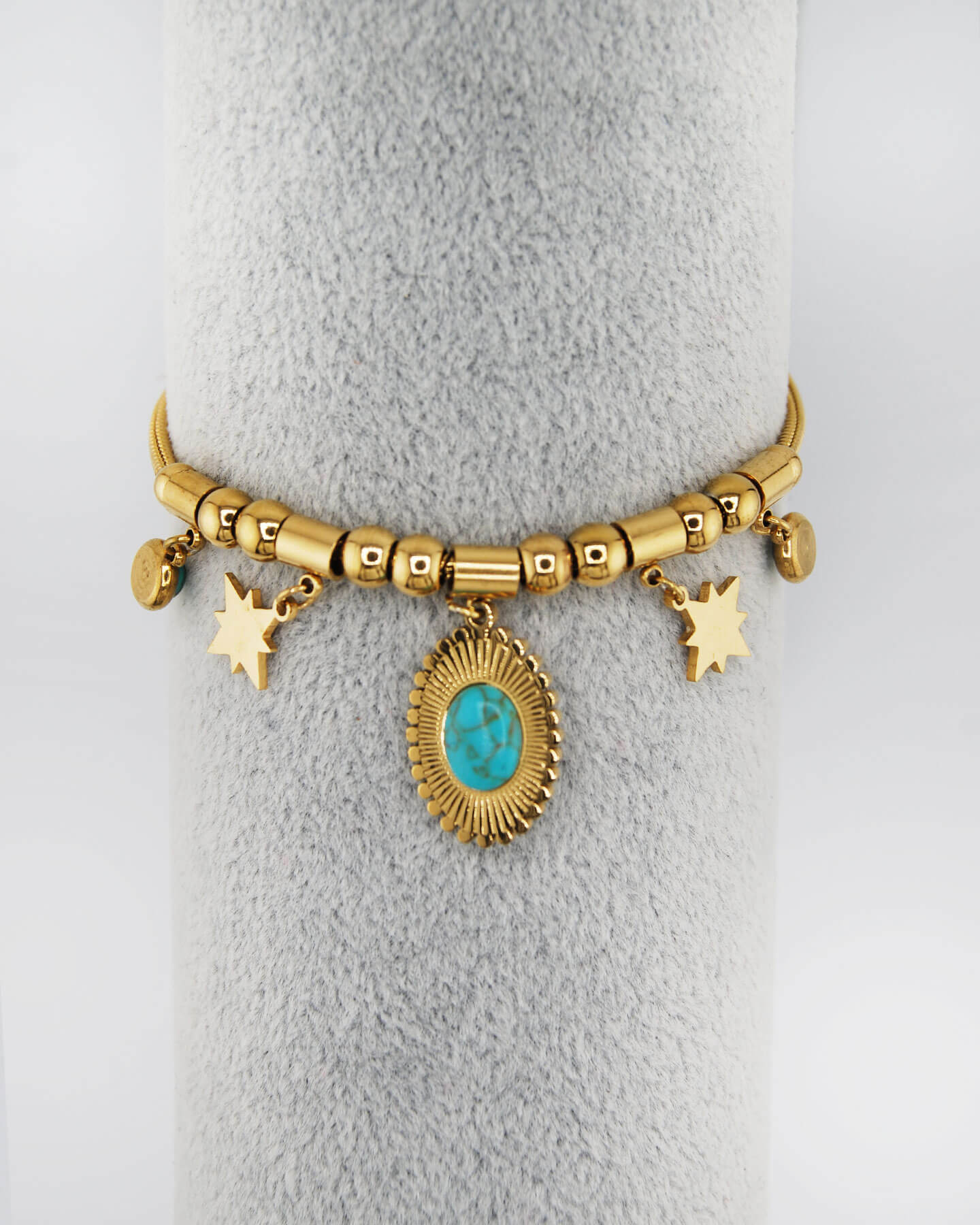 Vintage Armband mit Blauen Steinen