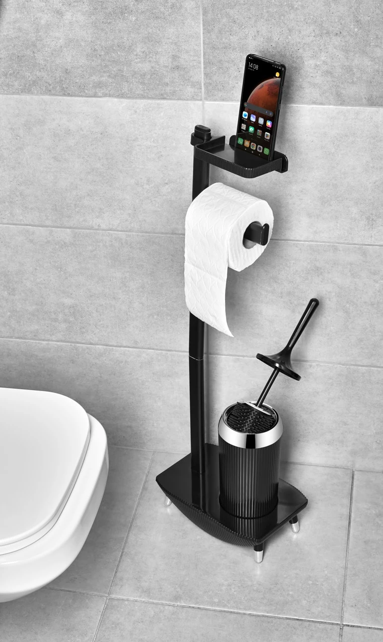 Bürste WC-Set - Schwarz