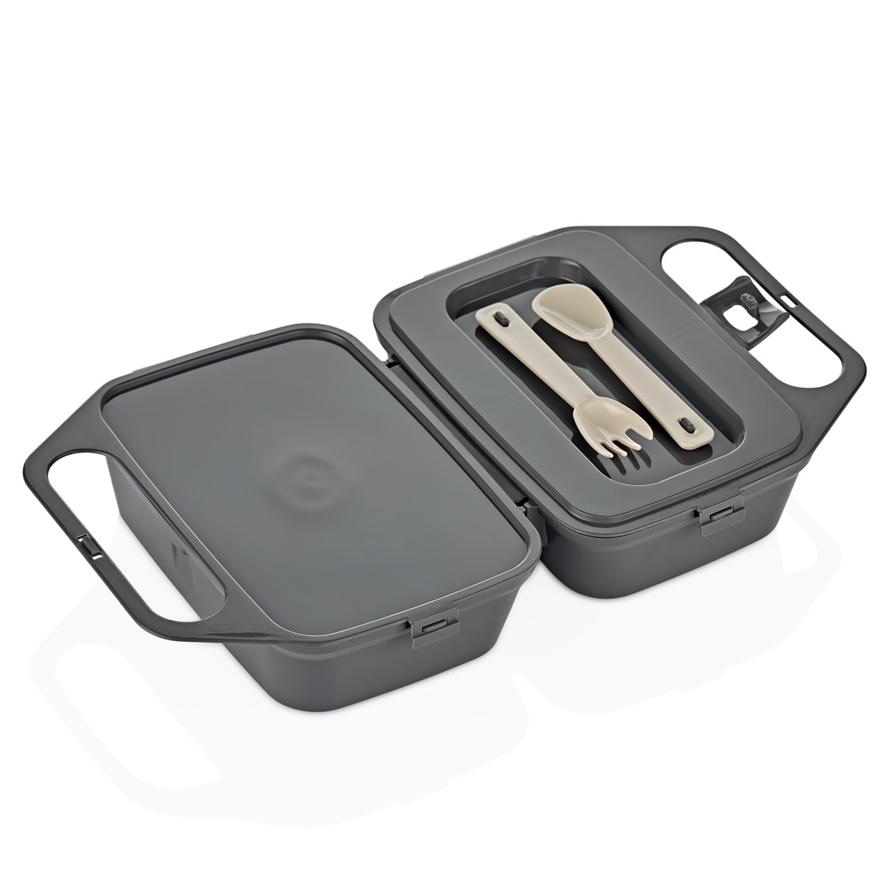 Lunch-Henkelbox CARRY & EAT - Anthrazit