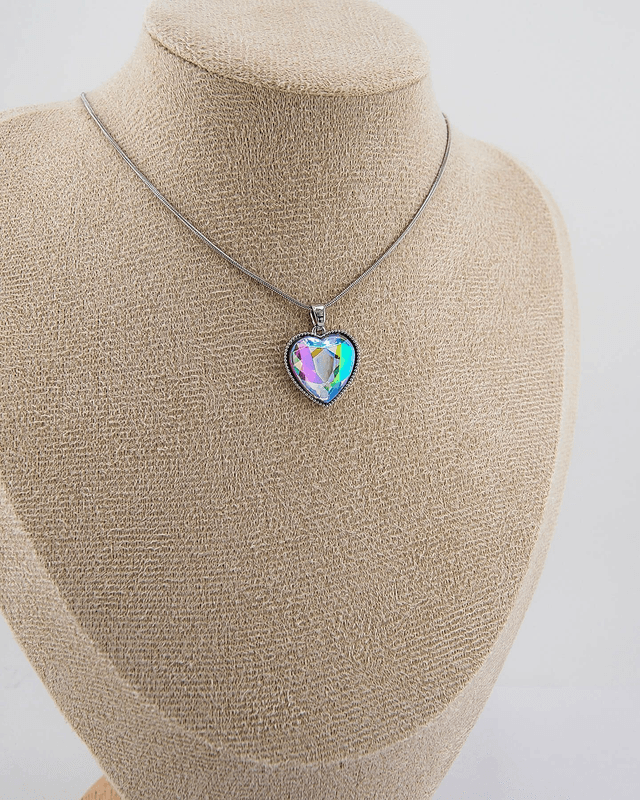 Mond Serie - Silber Herz Ketten