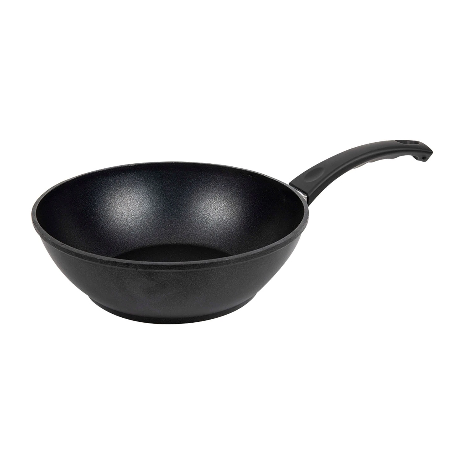 CAZORIA Bratpfanne WOK 29 cm - Schwarz