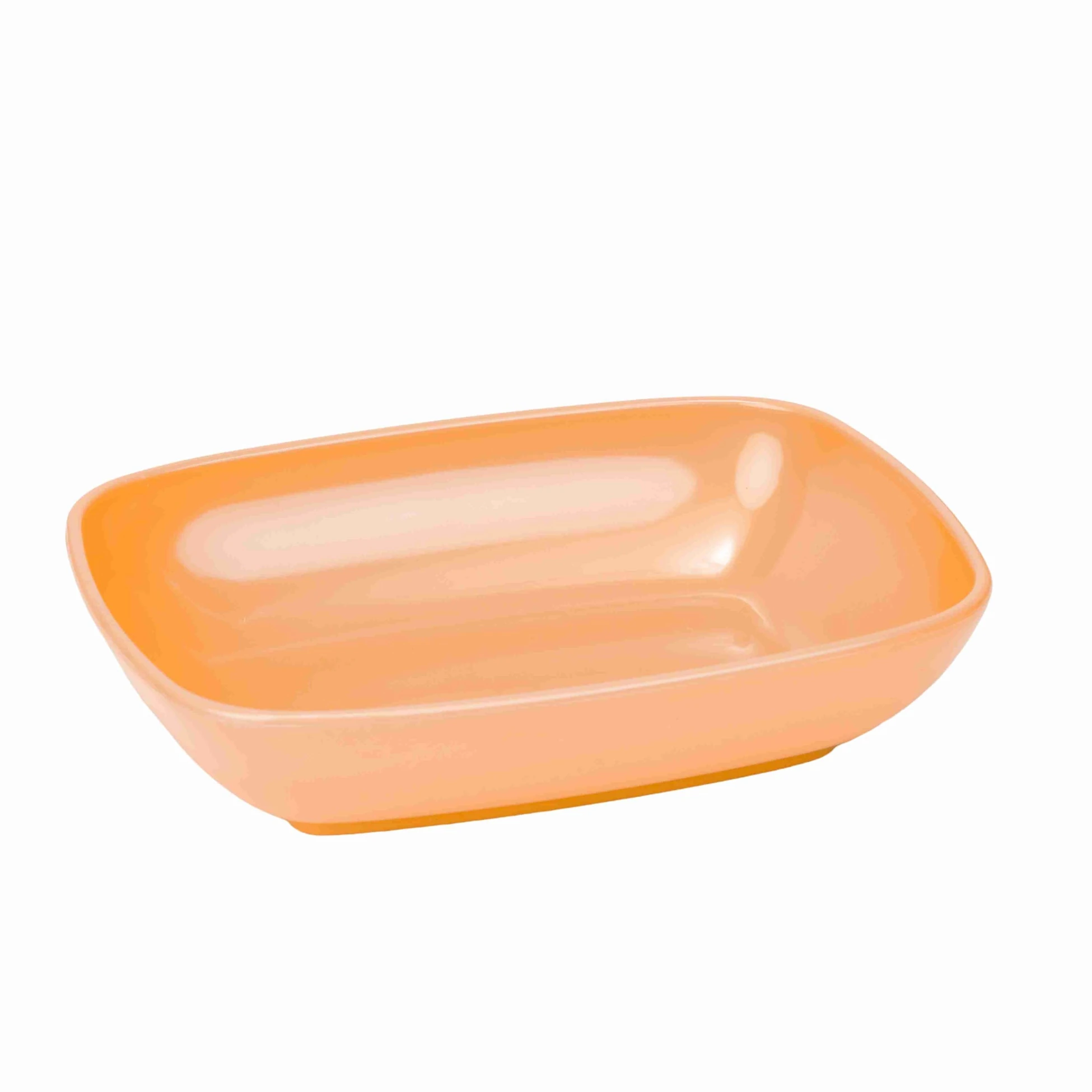 Quadratische Schale, 16 cm - Lachs