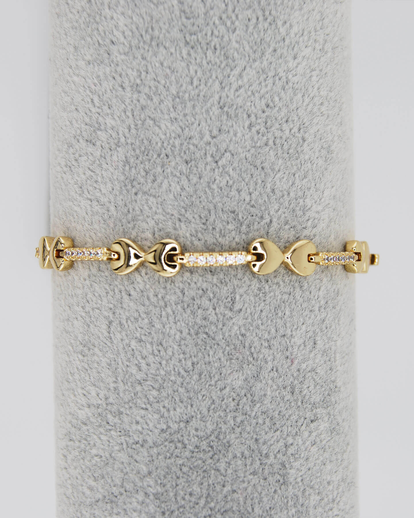 Schleifen Armband Gold