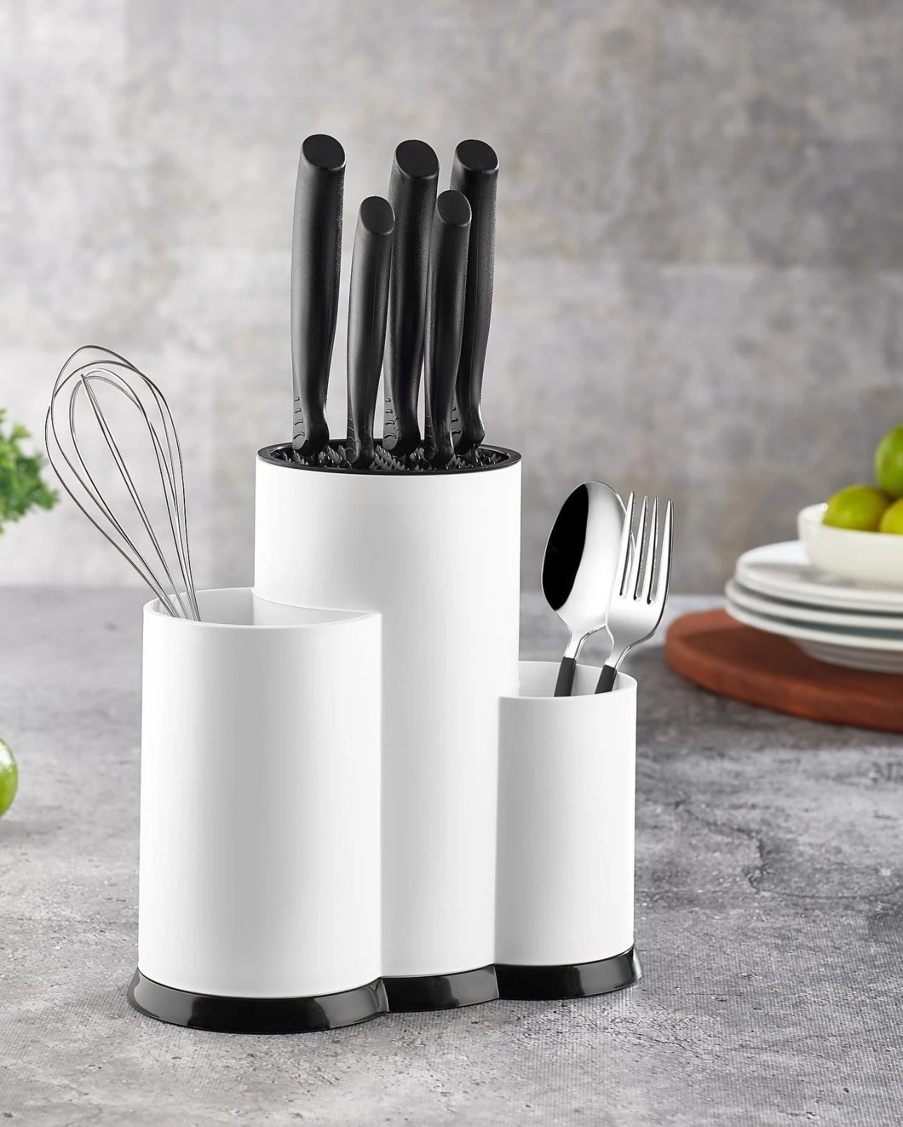 Multifunktionaler Küchenorganizer - Weiß