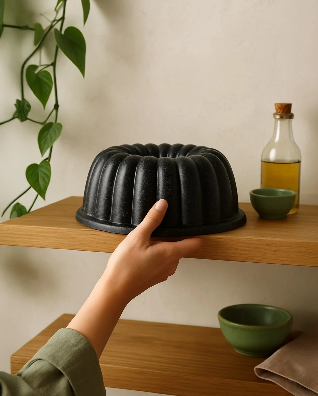 CAZORIA Tortenform 24 cm - Schwarz