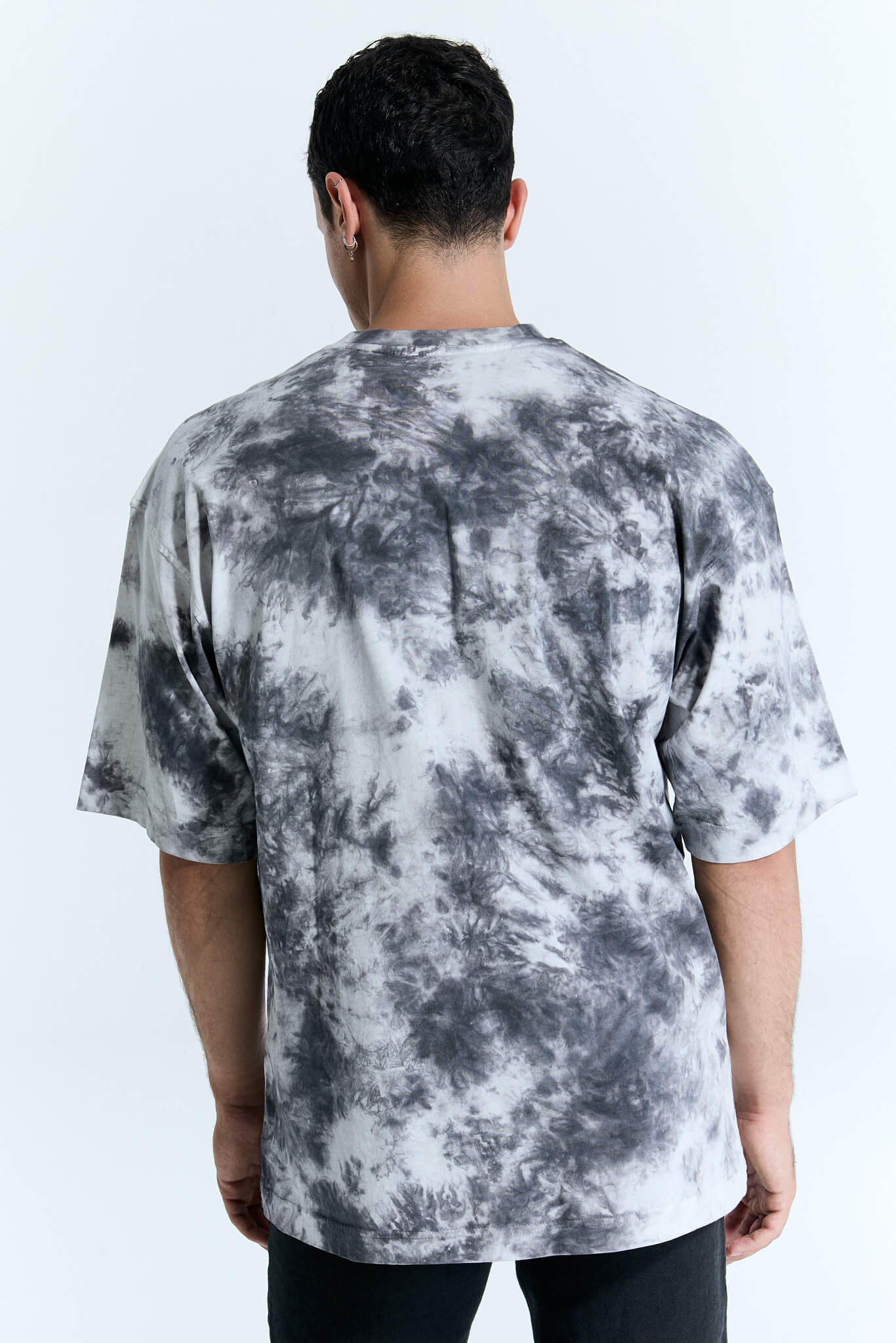 Grau schattiertes T-Shirt für Männer