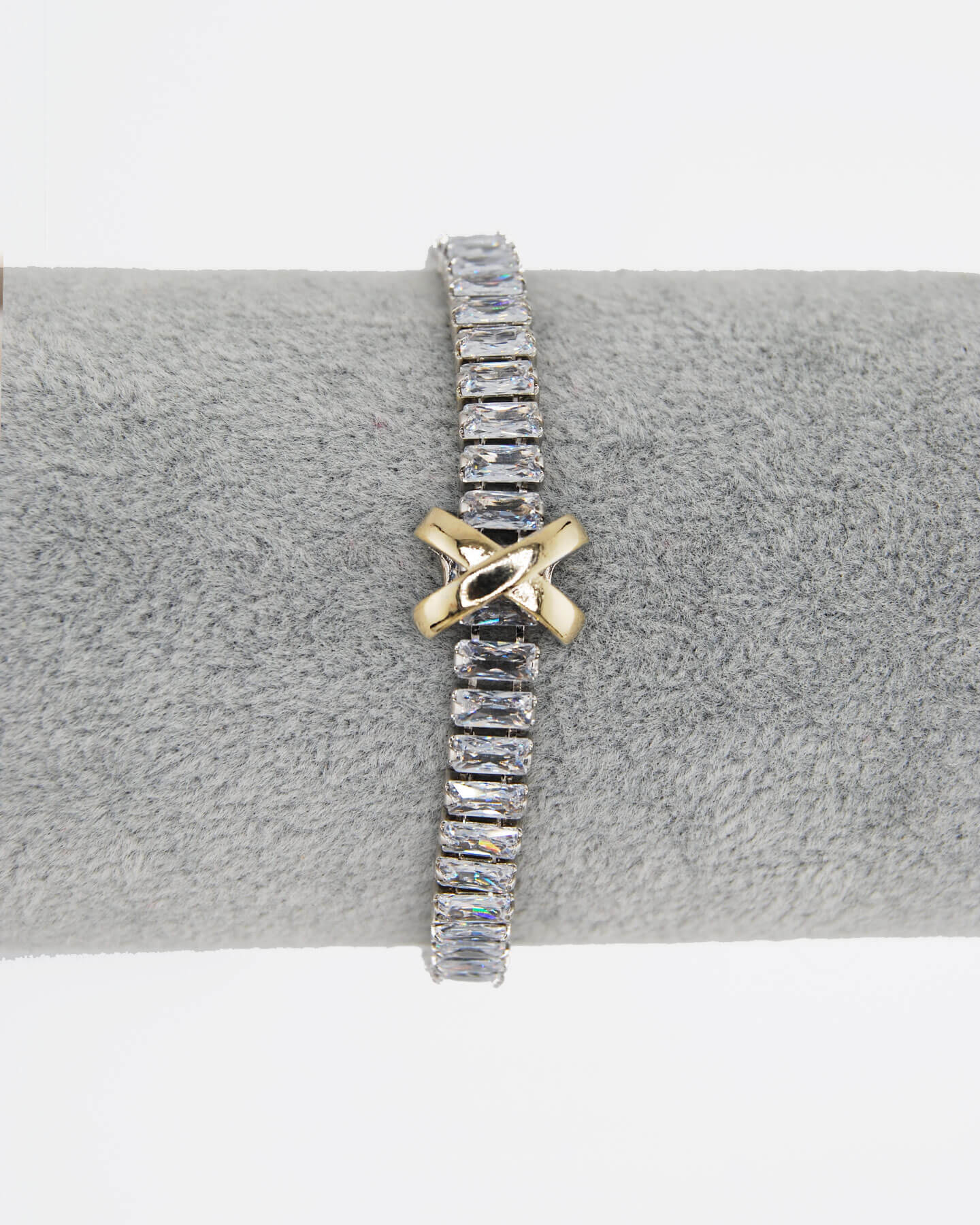Armband X mit Zirkonia