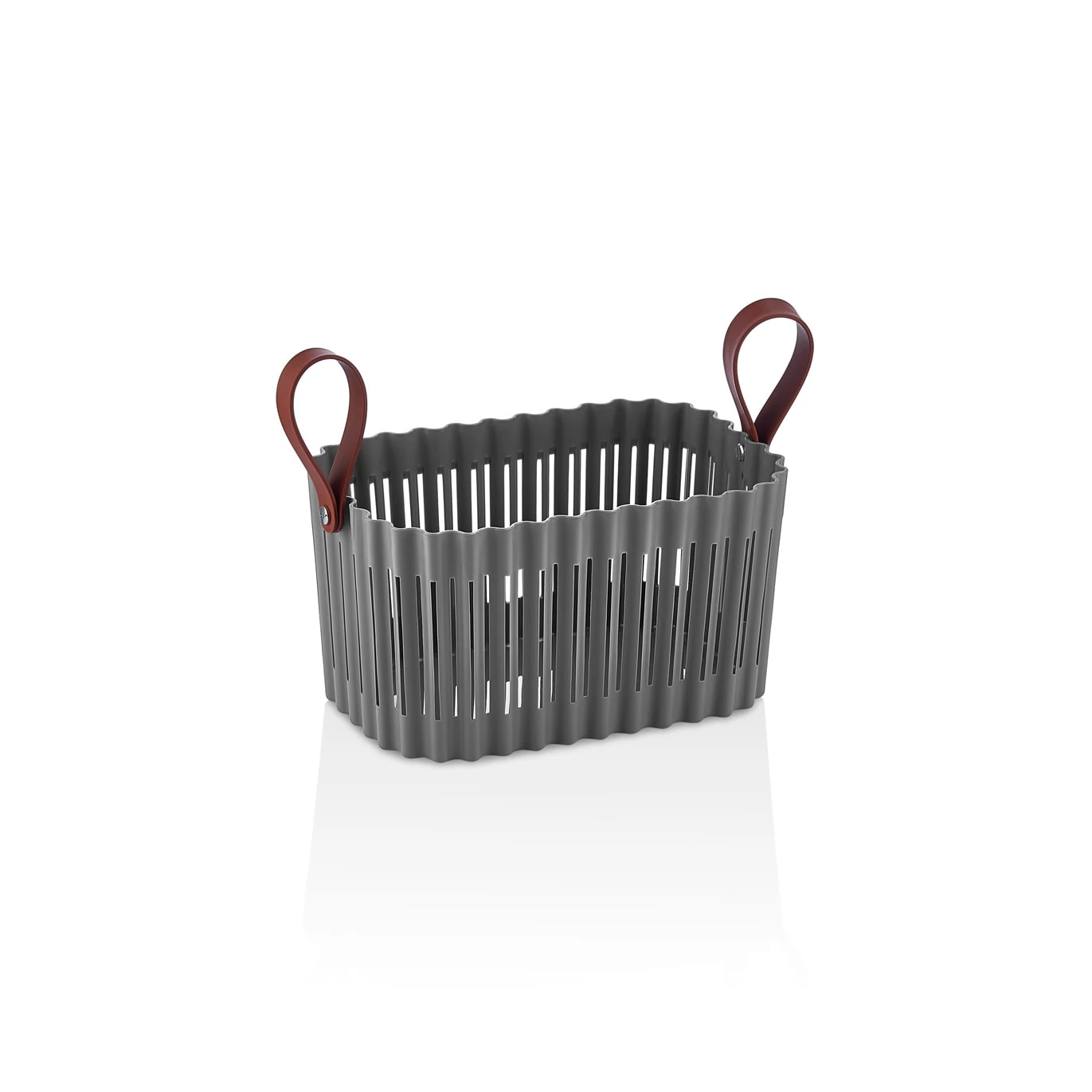 Rechteckiger Korb FLEXION, 5,3 L - Anthrazit