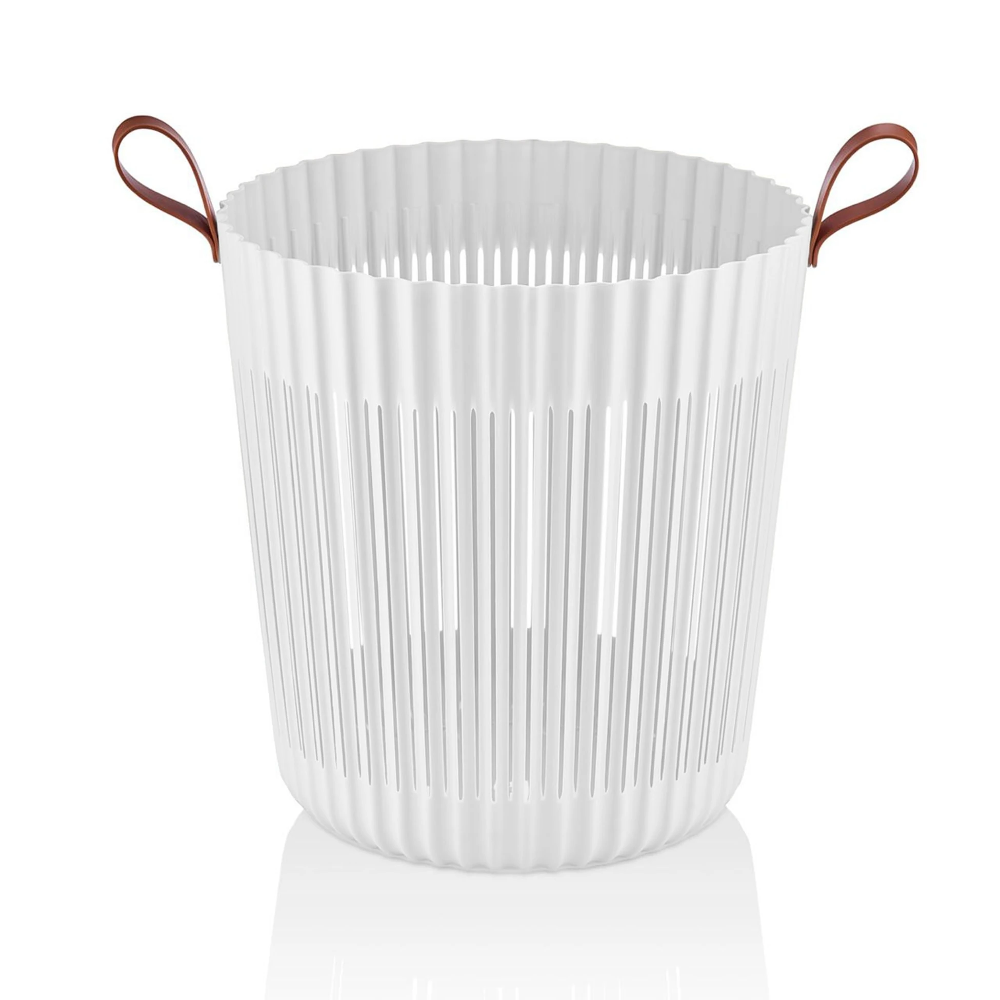 FLEXION Runder Korb, 33 L - Weiß