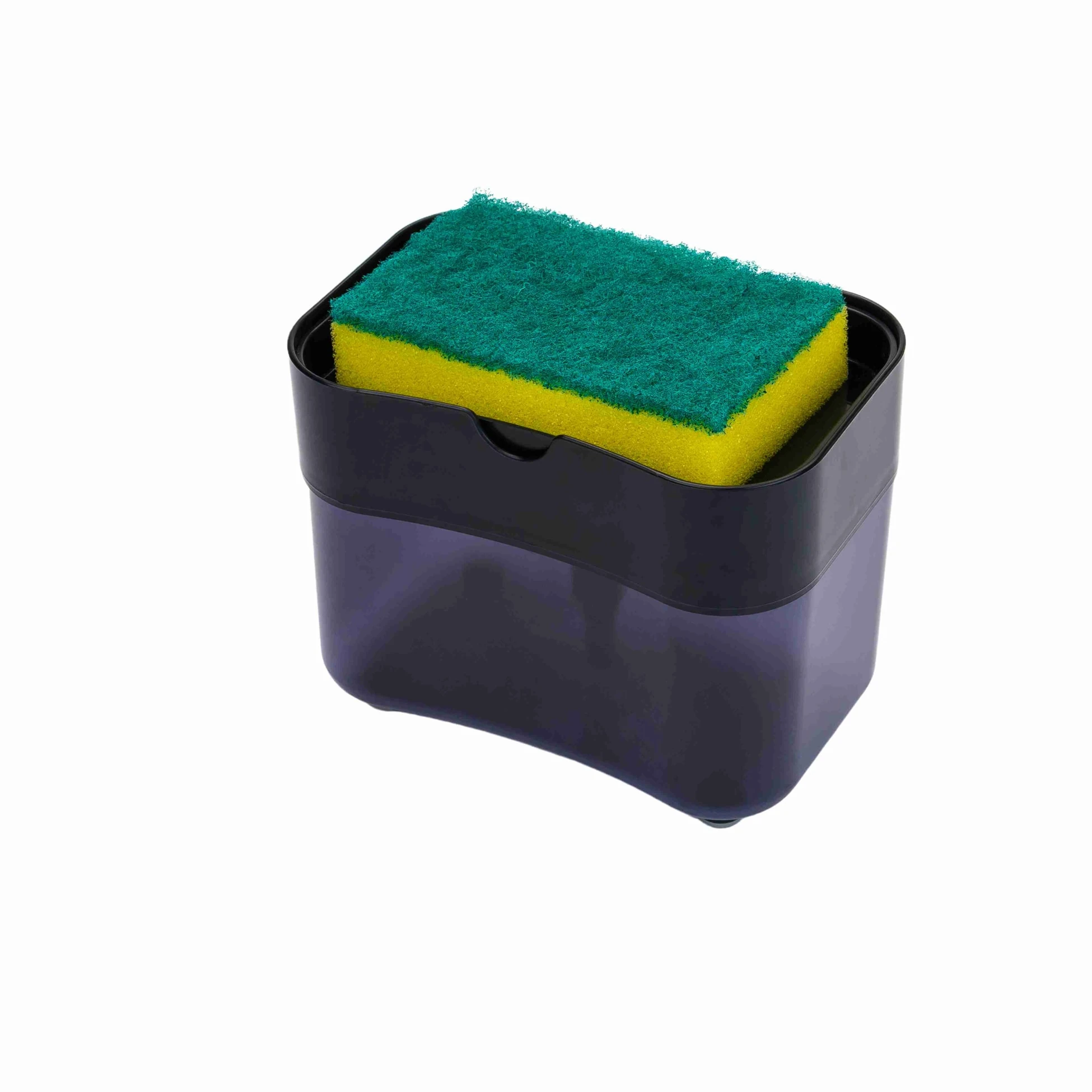 Seifenspender mit Schwammfach - Anthrazit