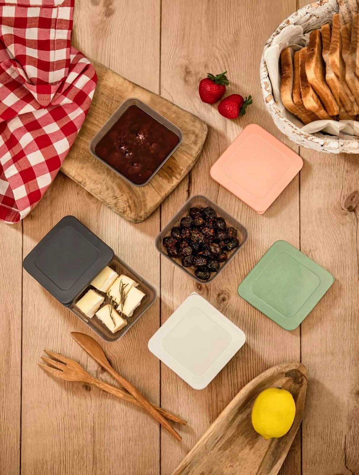 Praktisches Vorratsdosen-Set 300 ml (4 Stück) - Mix