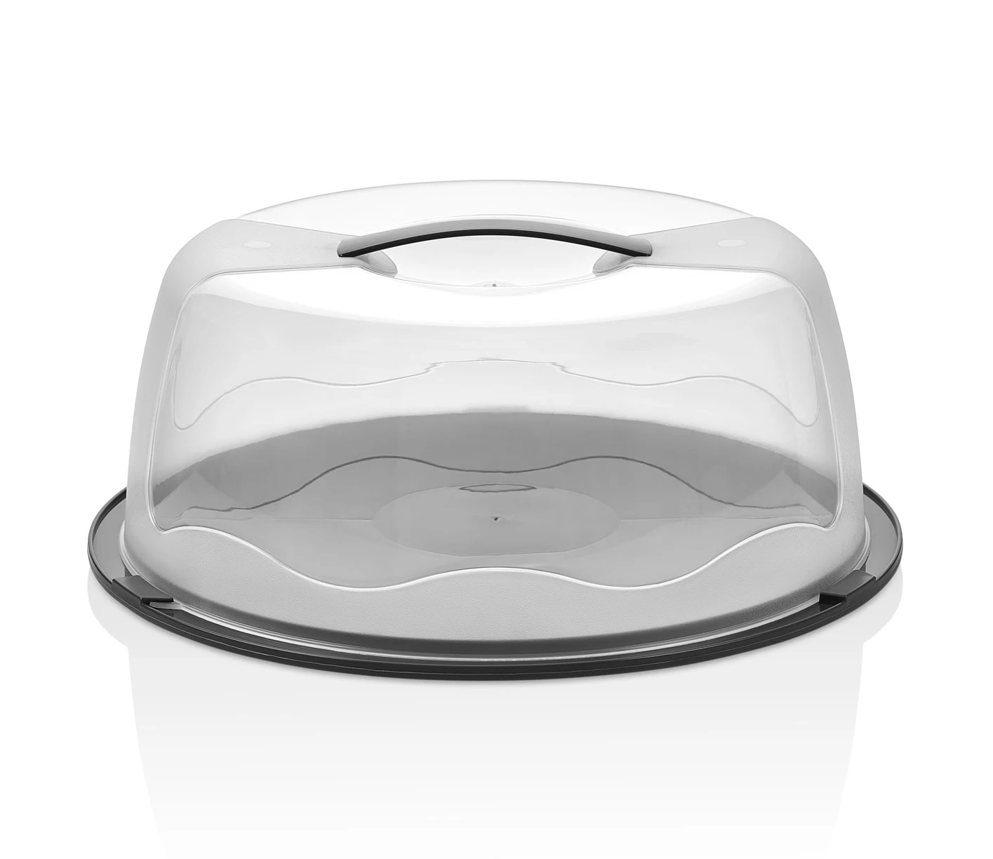 Runde Kuchenbehälter XL STAR - Anthrazit