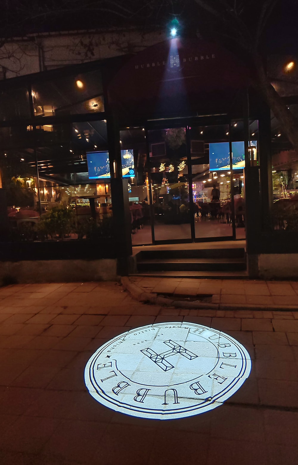 LED 100W GOBO Logo Projektor LED GOBO Projektor Werbung Logo Im Freien IP67