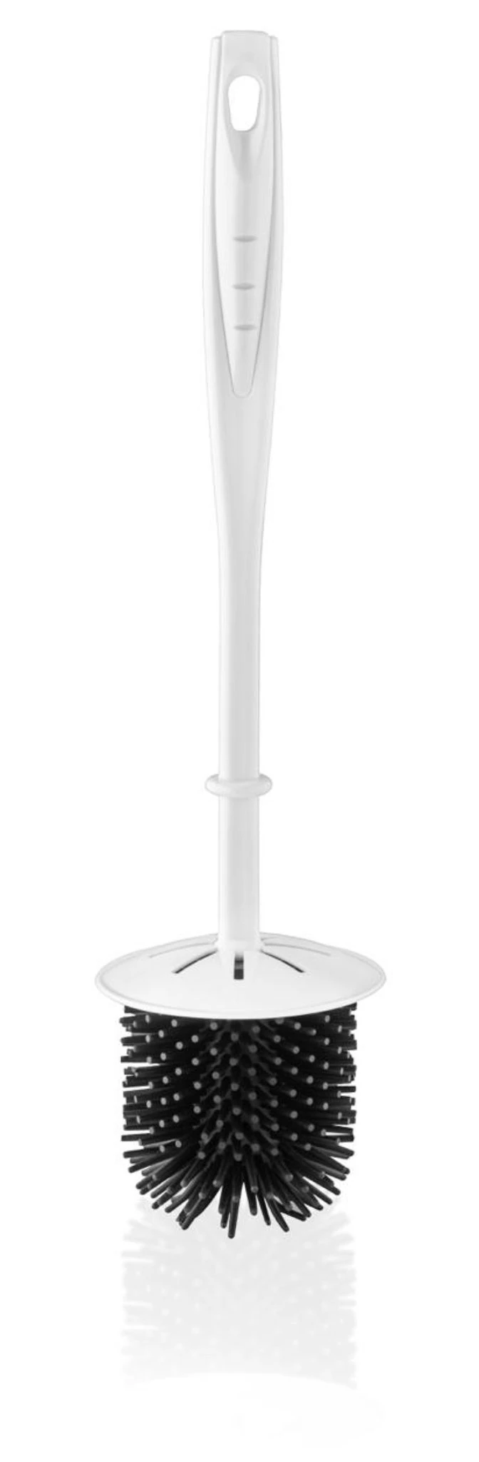Einfache weiche Toilettenbürste - Weiß