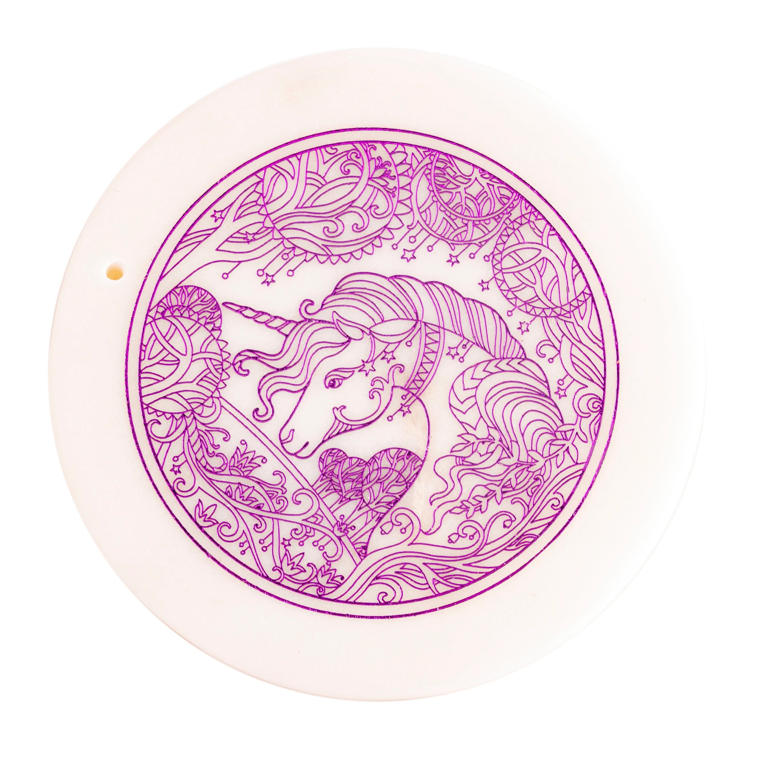 Marmorhalter Einhorn