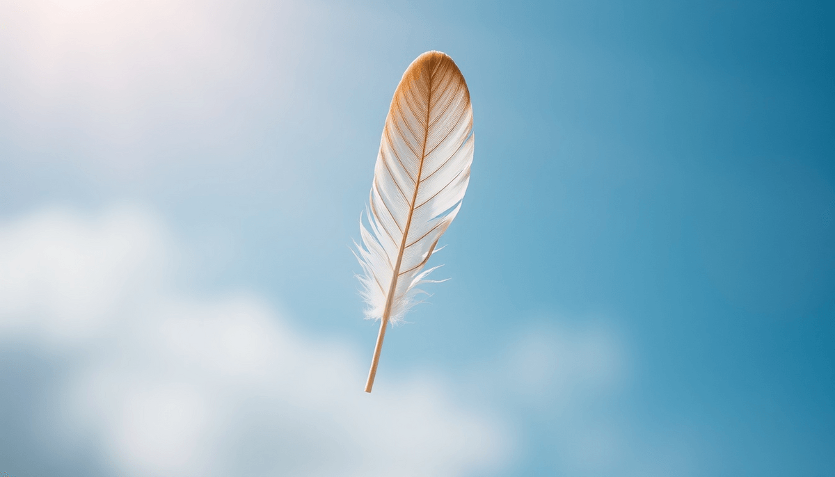 Die Feder: Symbol für Leichtigkeit, Spiritualität und Freiheit