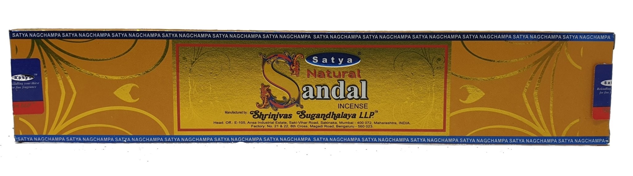 Satya - Natural Sandal Räucherstäbchen