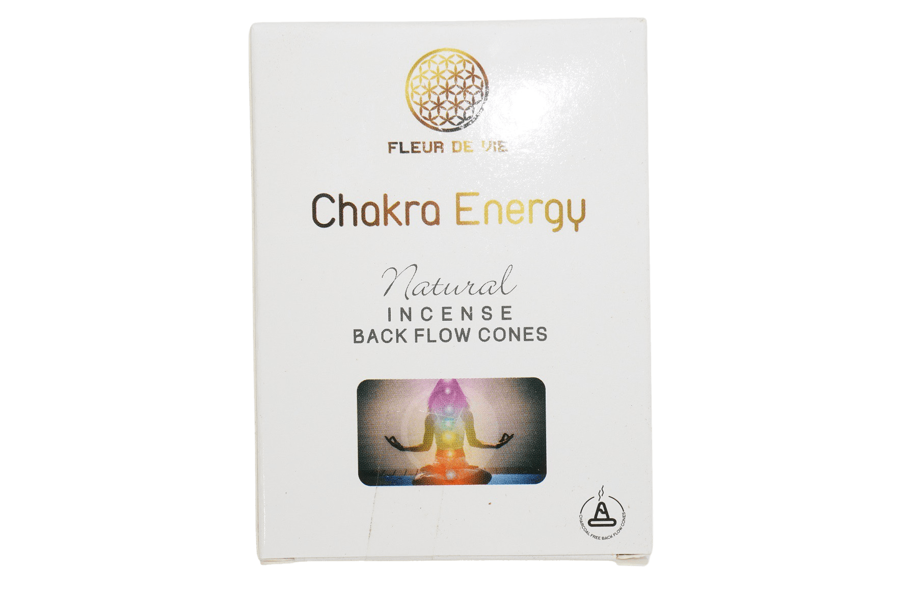 Natural Back Flow Cones - Chakra Energy