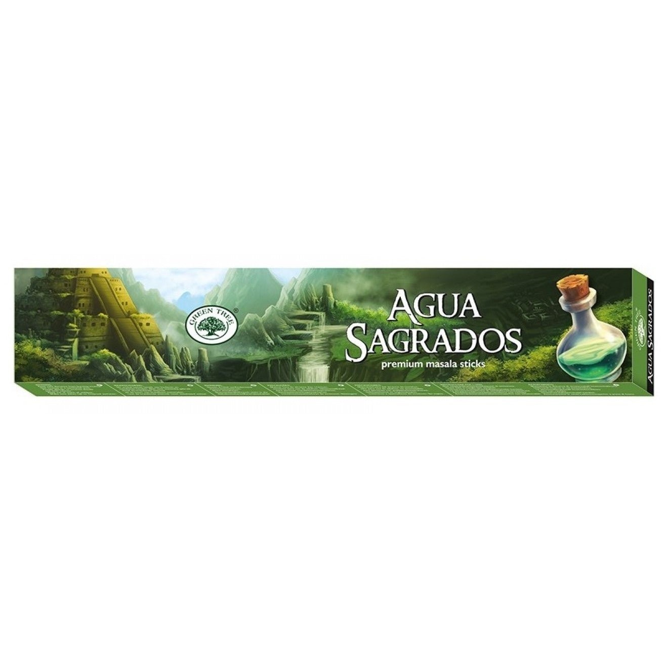 Green Tree Incense "Agua Sagrados" 15gr.