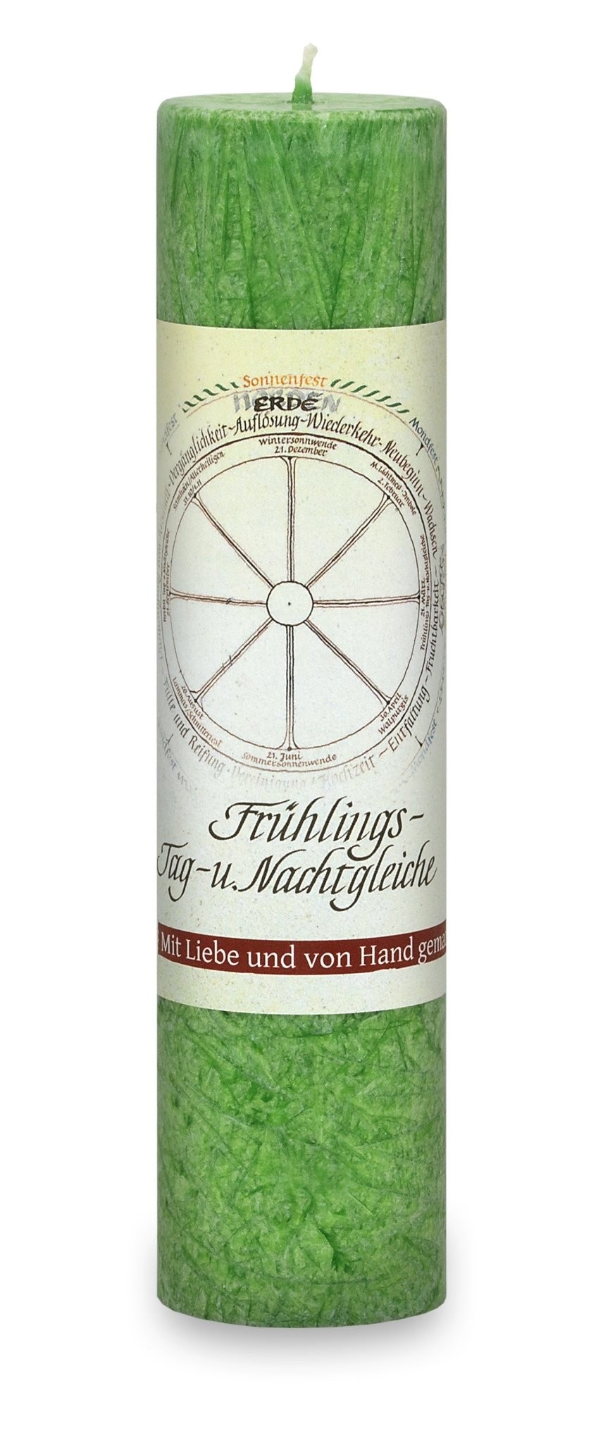 Allgäuer Heilkräuterkerze - Frühlings Tag und Nachtgleiche