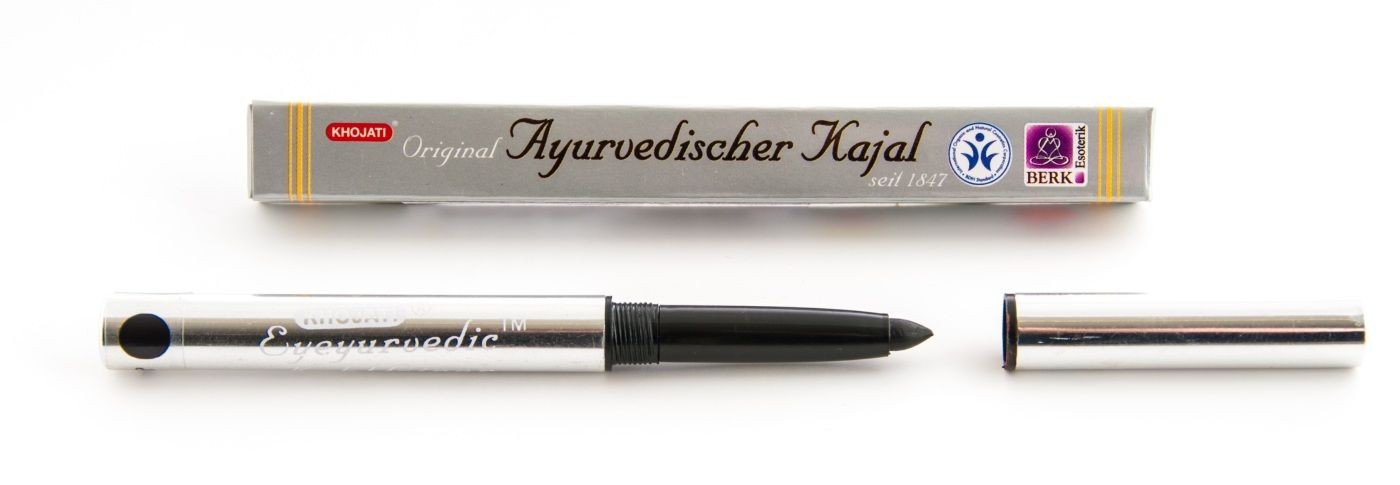 Edler ayurvedischer Kajal - Schwarz