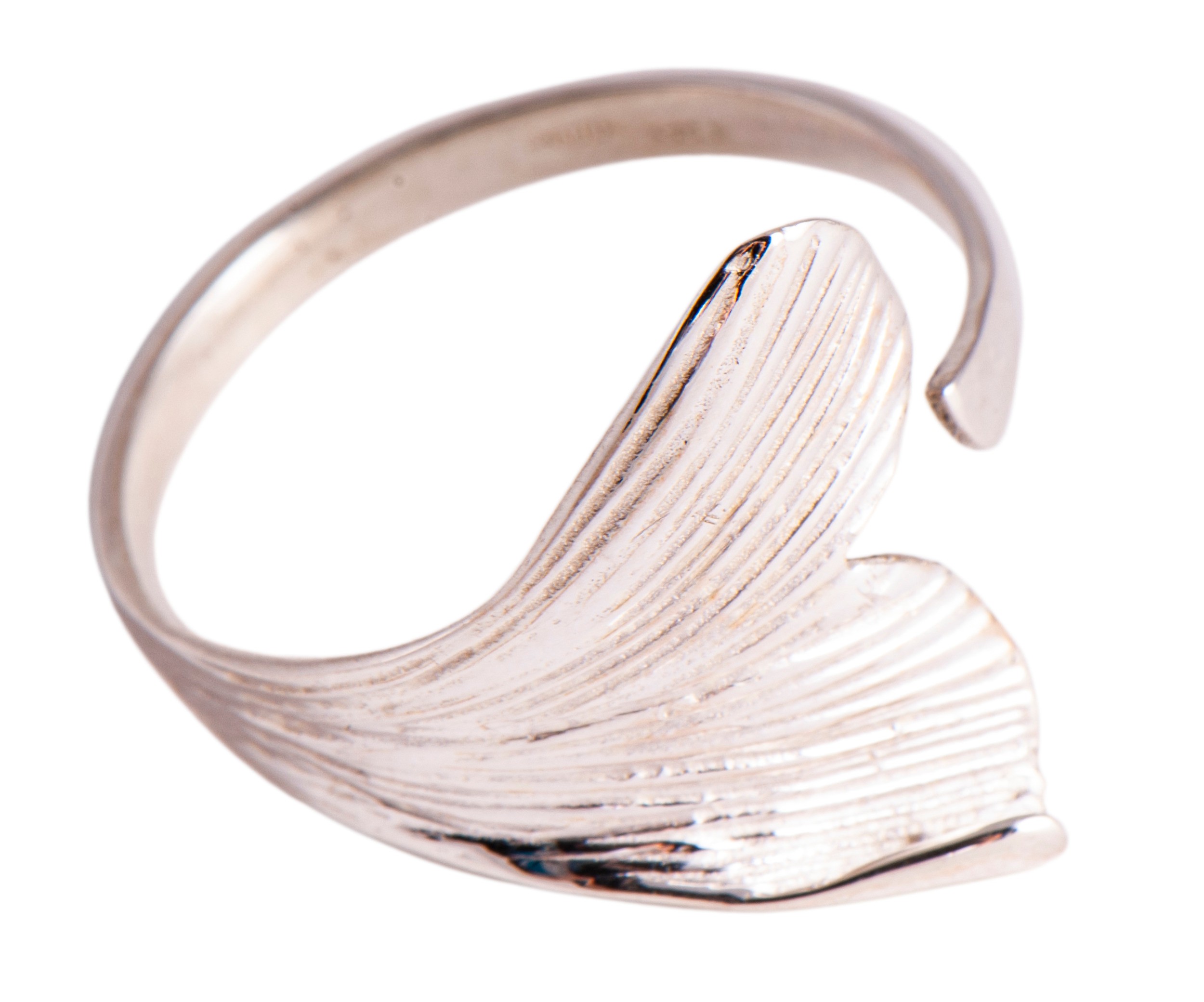 Ginkgo Blatt Ring