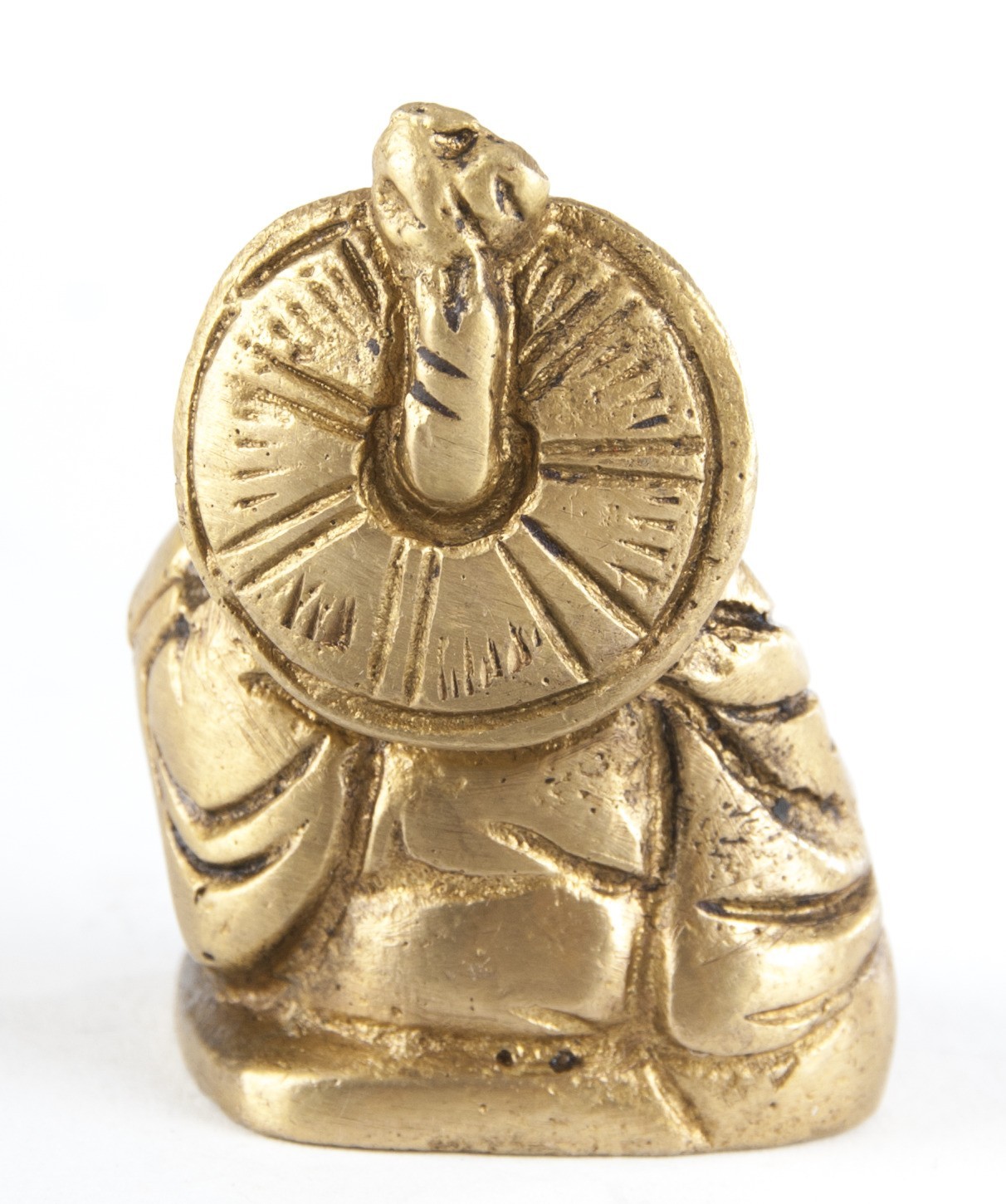 Happy Buddha ca. 4,5 cm aus Messing