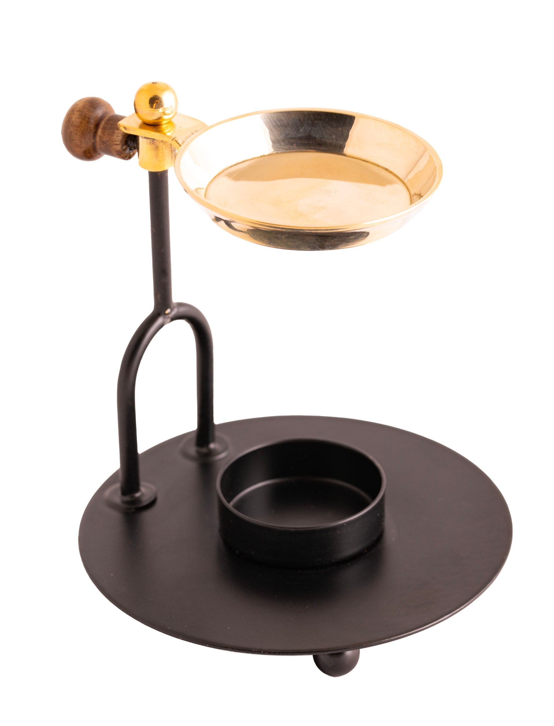 Ambar verstellbares Räuchergefäß mit Messingplatte