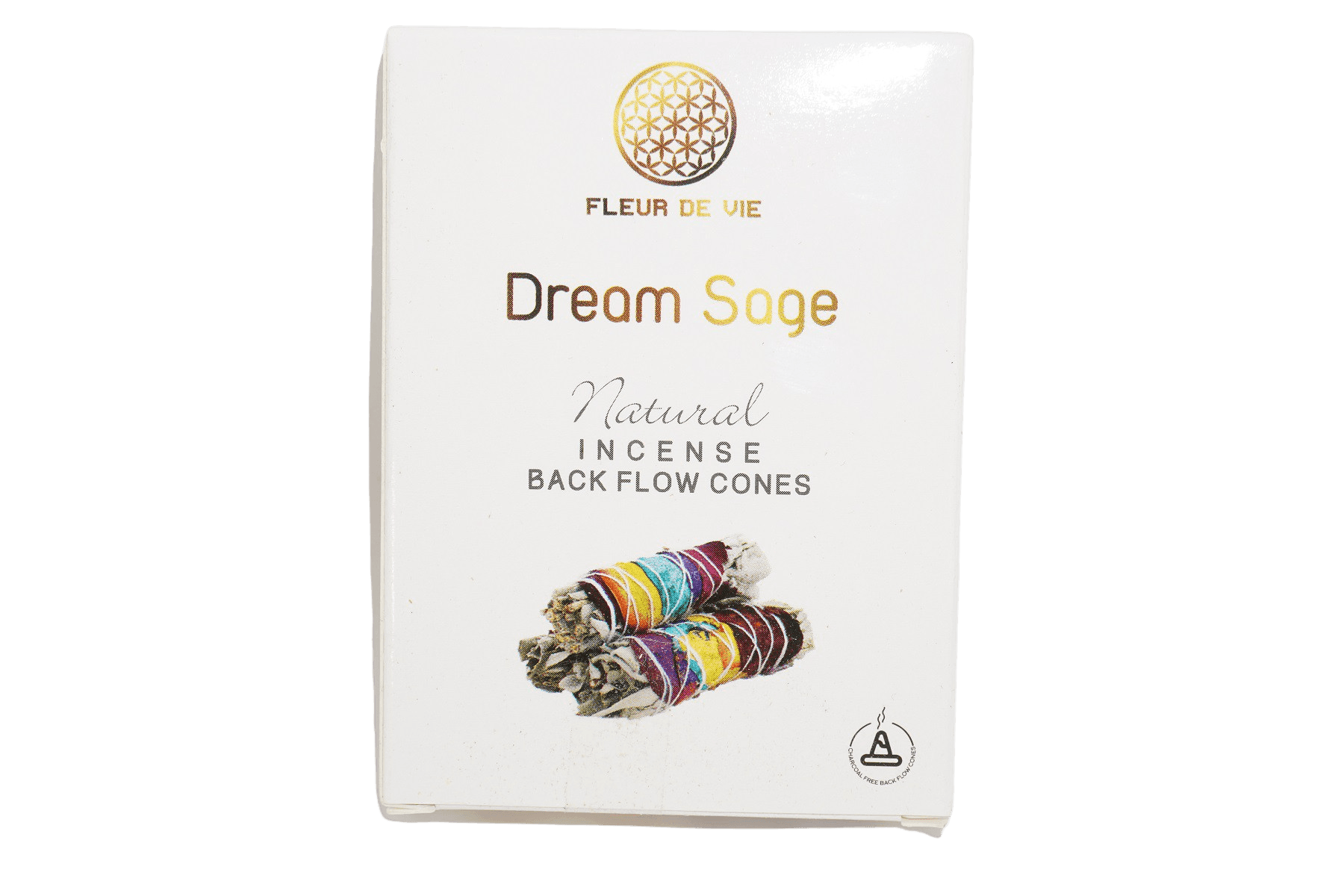 Natural Back Flow Cones - Dream Sage