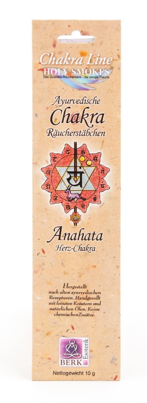 Räucherstäbchen Herz-Chakra (Anahata)