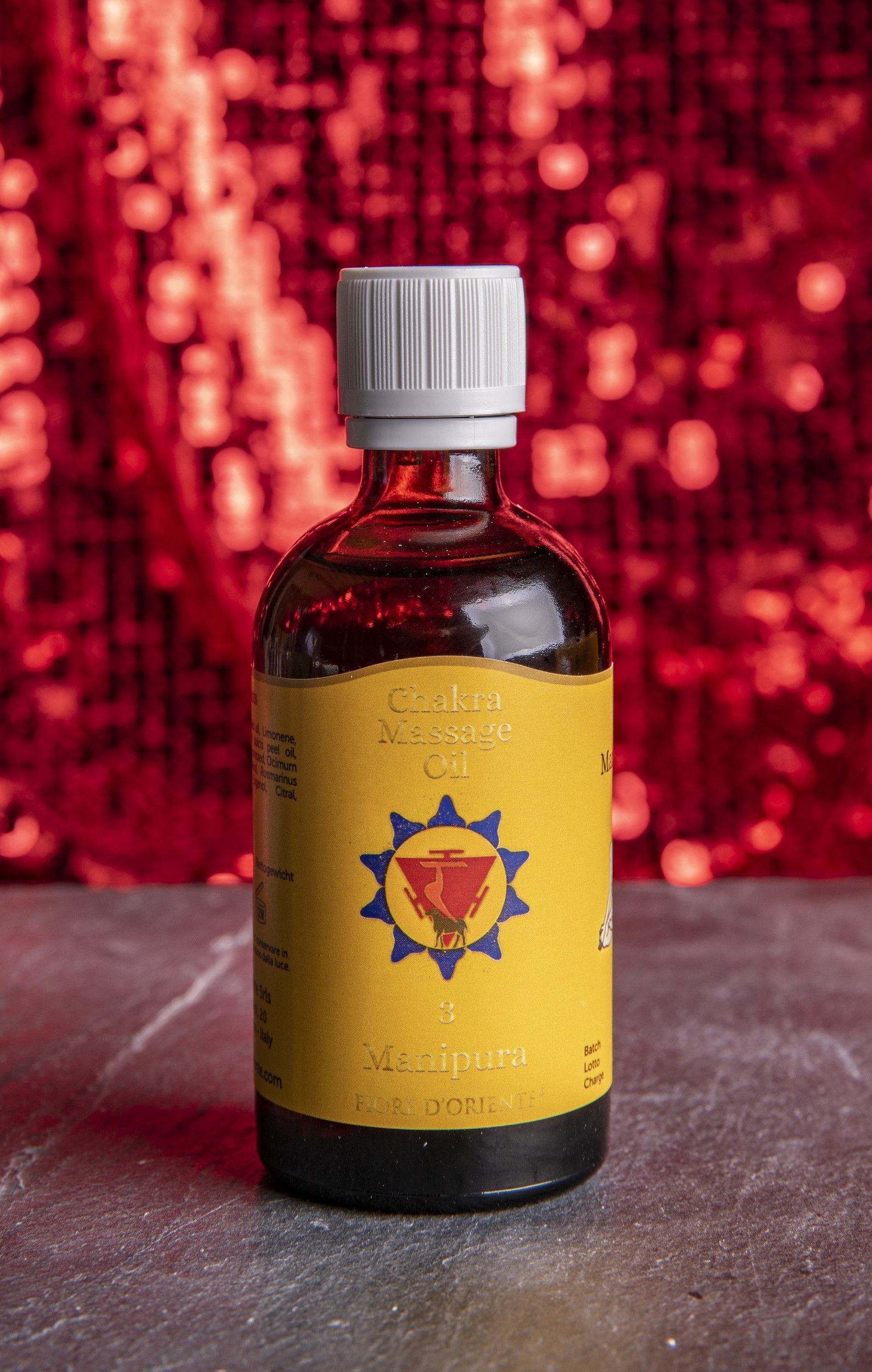 Solarplexus-Chakra Massage Öl 100 ml (Manipura)