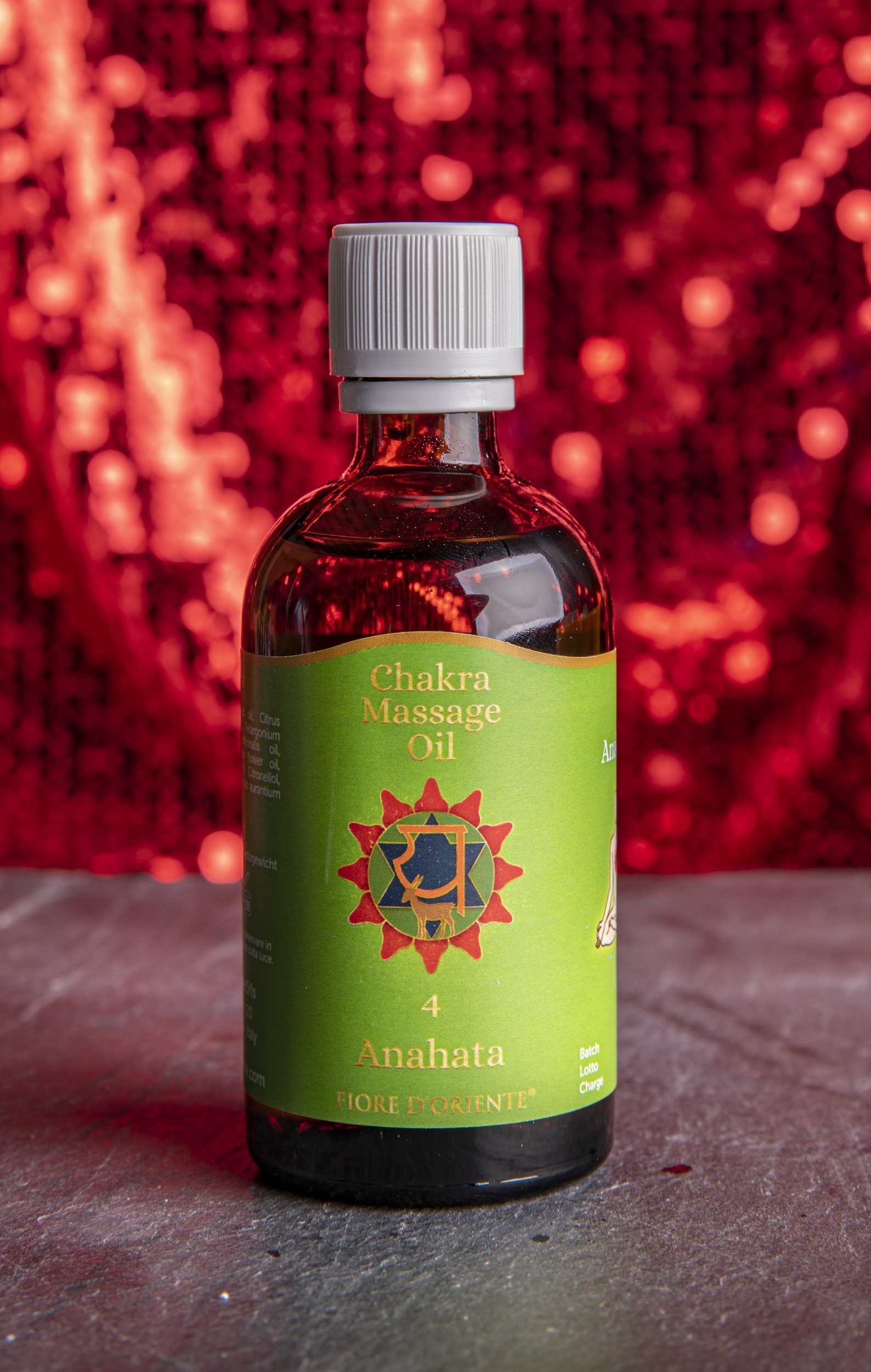 Herz-Chakra Massage Öl 100 ml (Anahata)