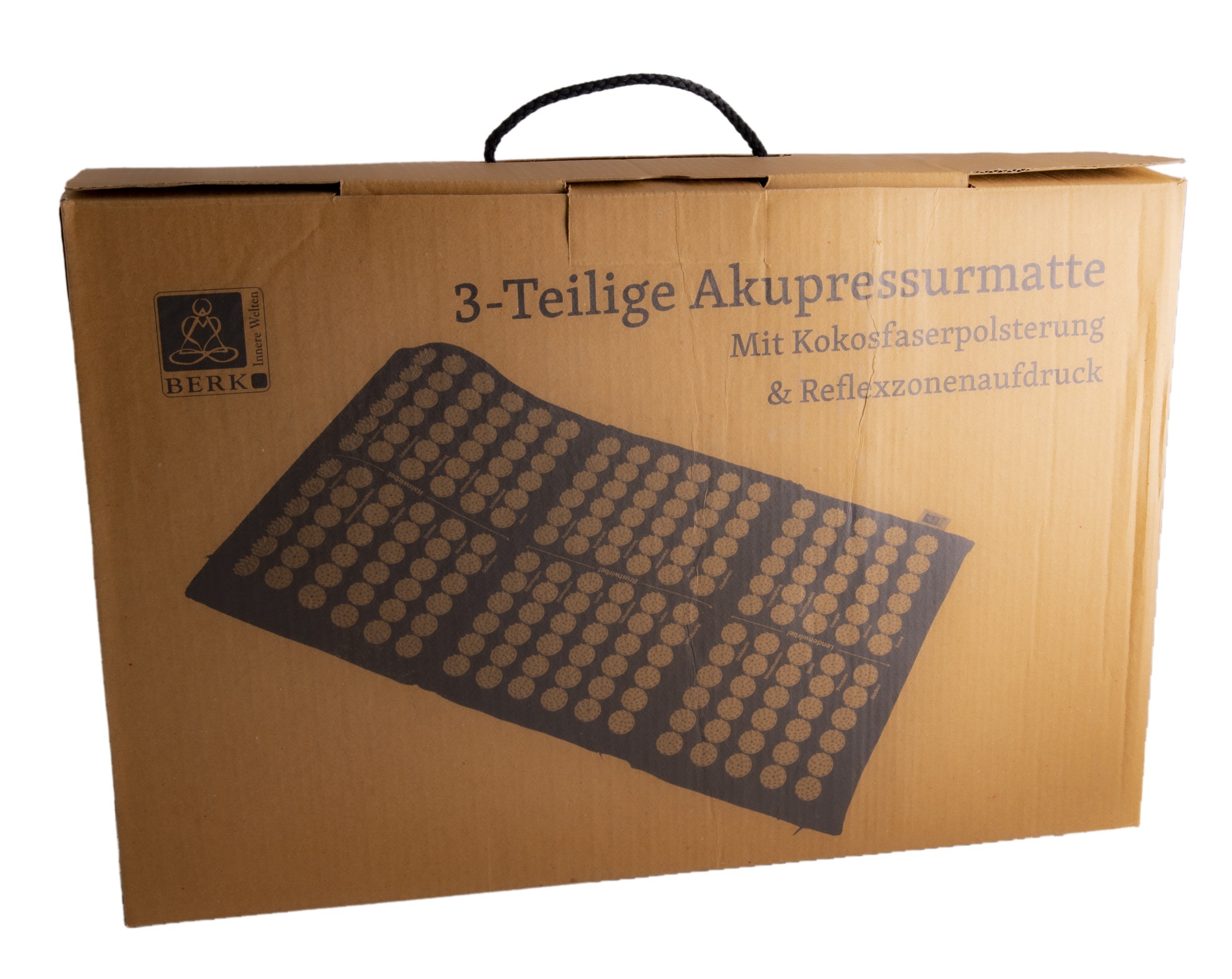 3-teilige Akupressurmatte