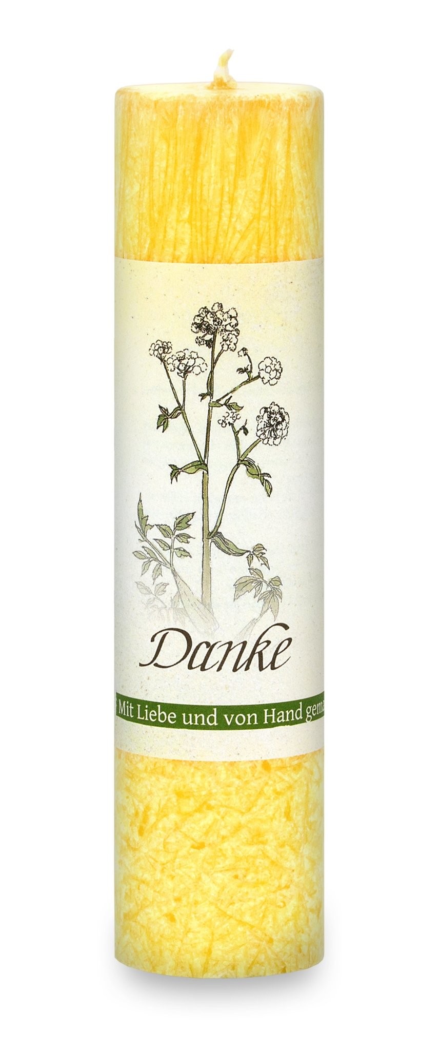 Allgäuer Heilkräuterkerze - Danke