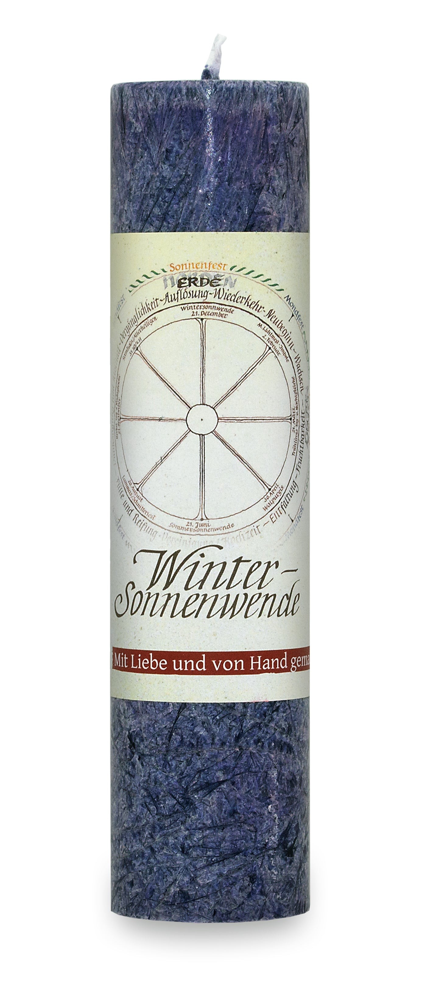 Allgäuer Heilkräuterkerze - Wintersonnenwende